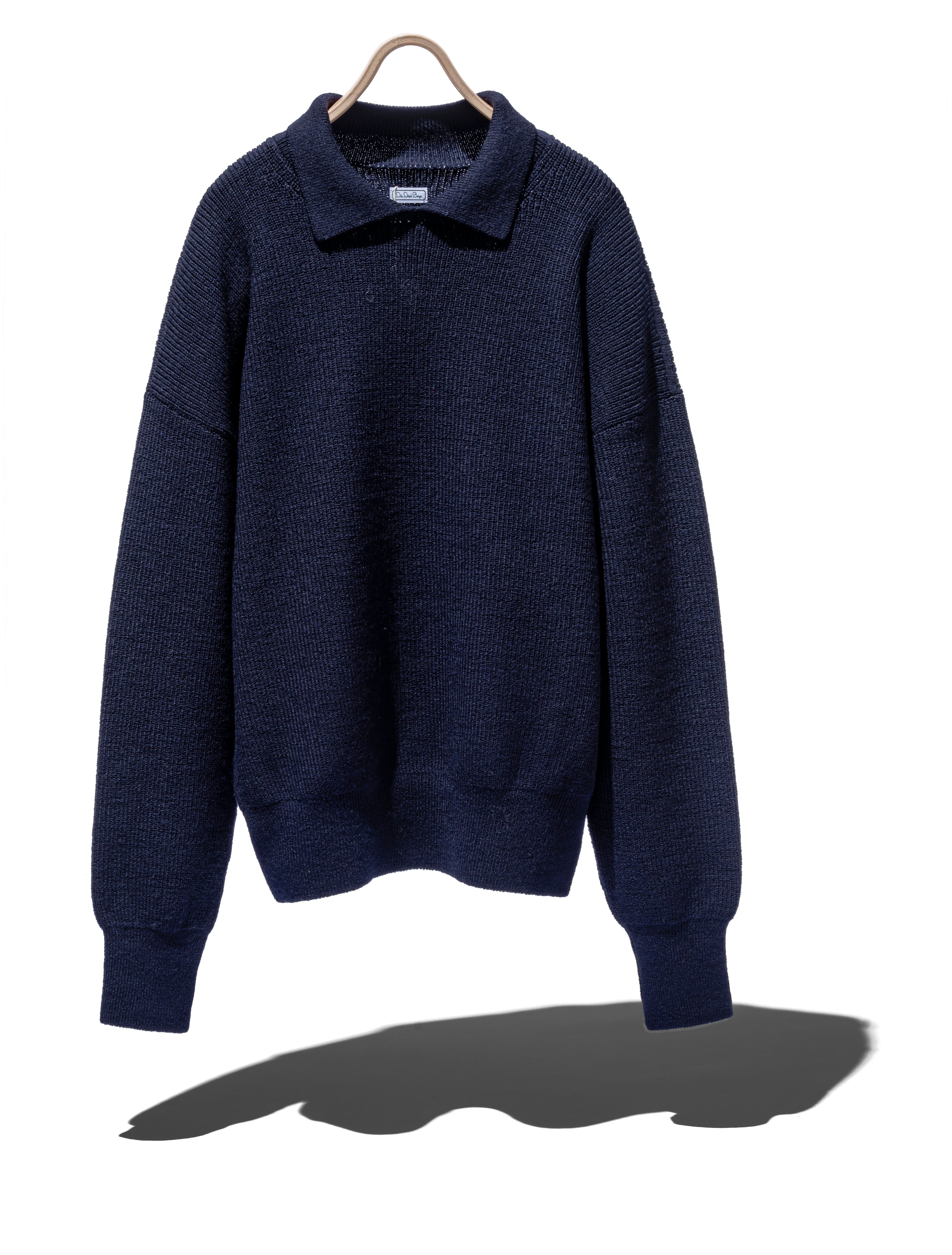 7G SKIPPER KNIT – WORDS, SOUNDS, COLORS & SHAPES JAPAN 7G SKIPPER KNIT – WORDS, SOUNDS, COLORS & SHAPES JAPAN