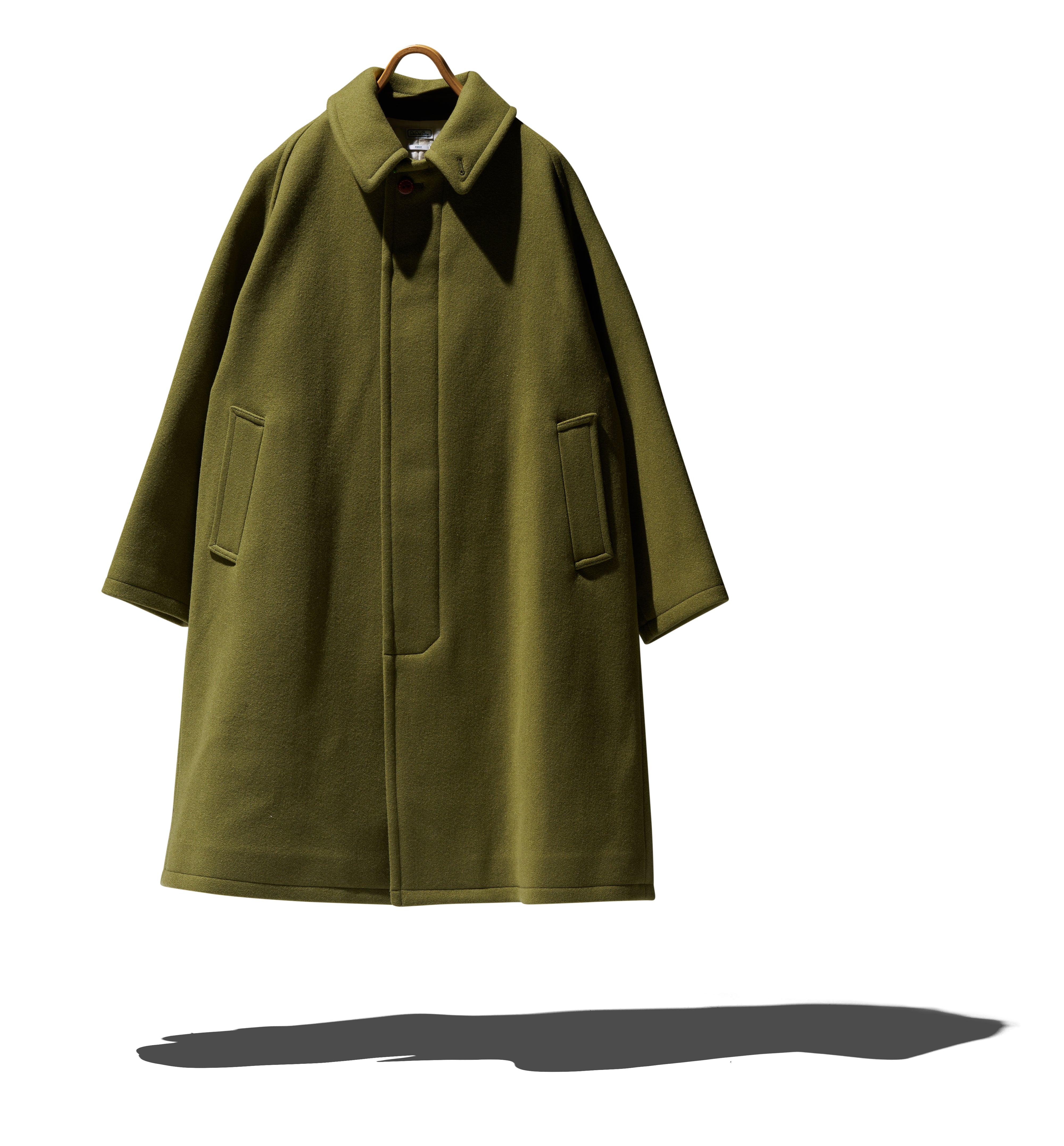 MELTON BALMACAAN COAT – WORDS, SOUNDS, COLORS & SHAPES JAPAN