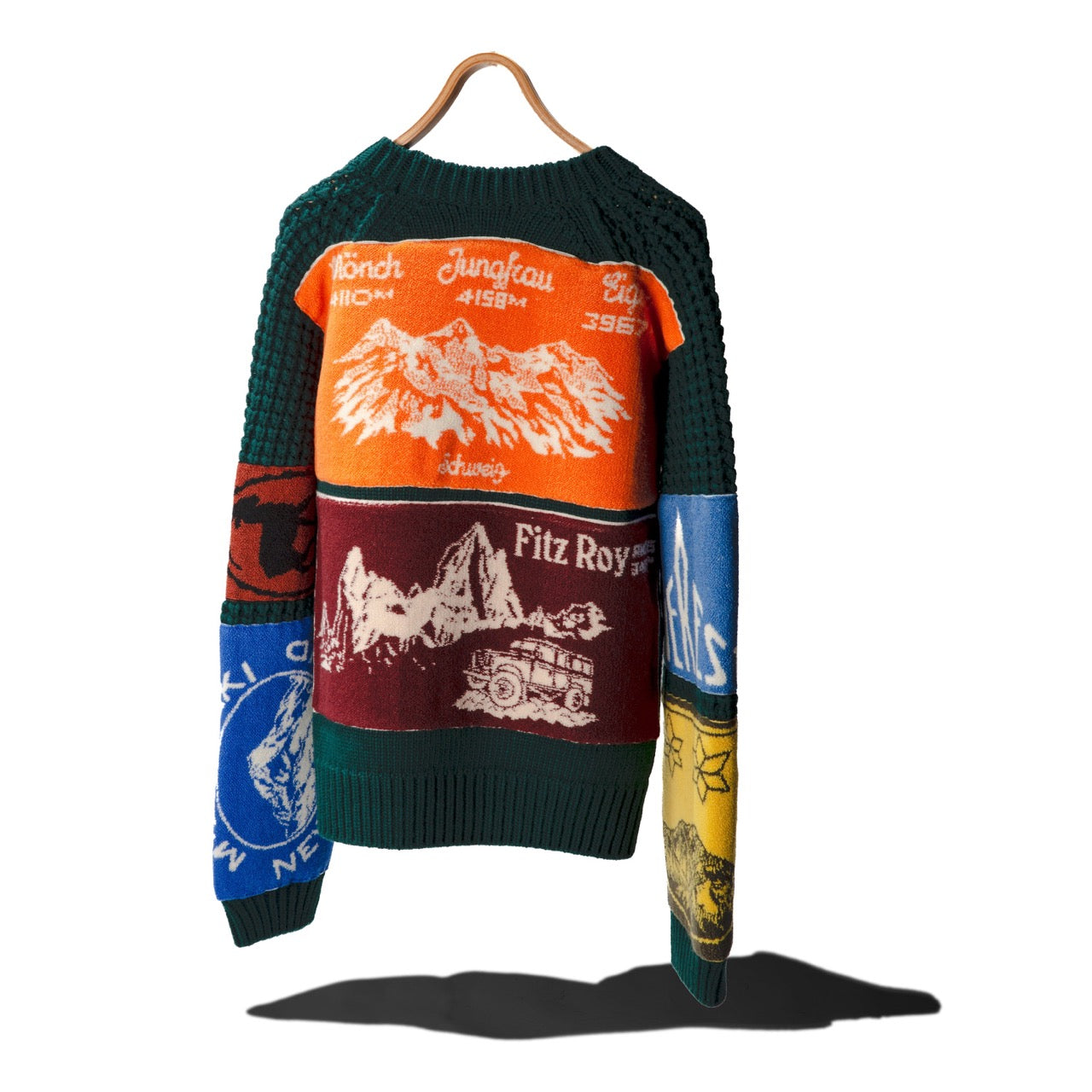 MOUNTAIN SUPPORTER JUMPER – WORDS, SOUNDS, COLORS & SHAPES JAPAN