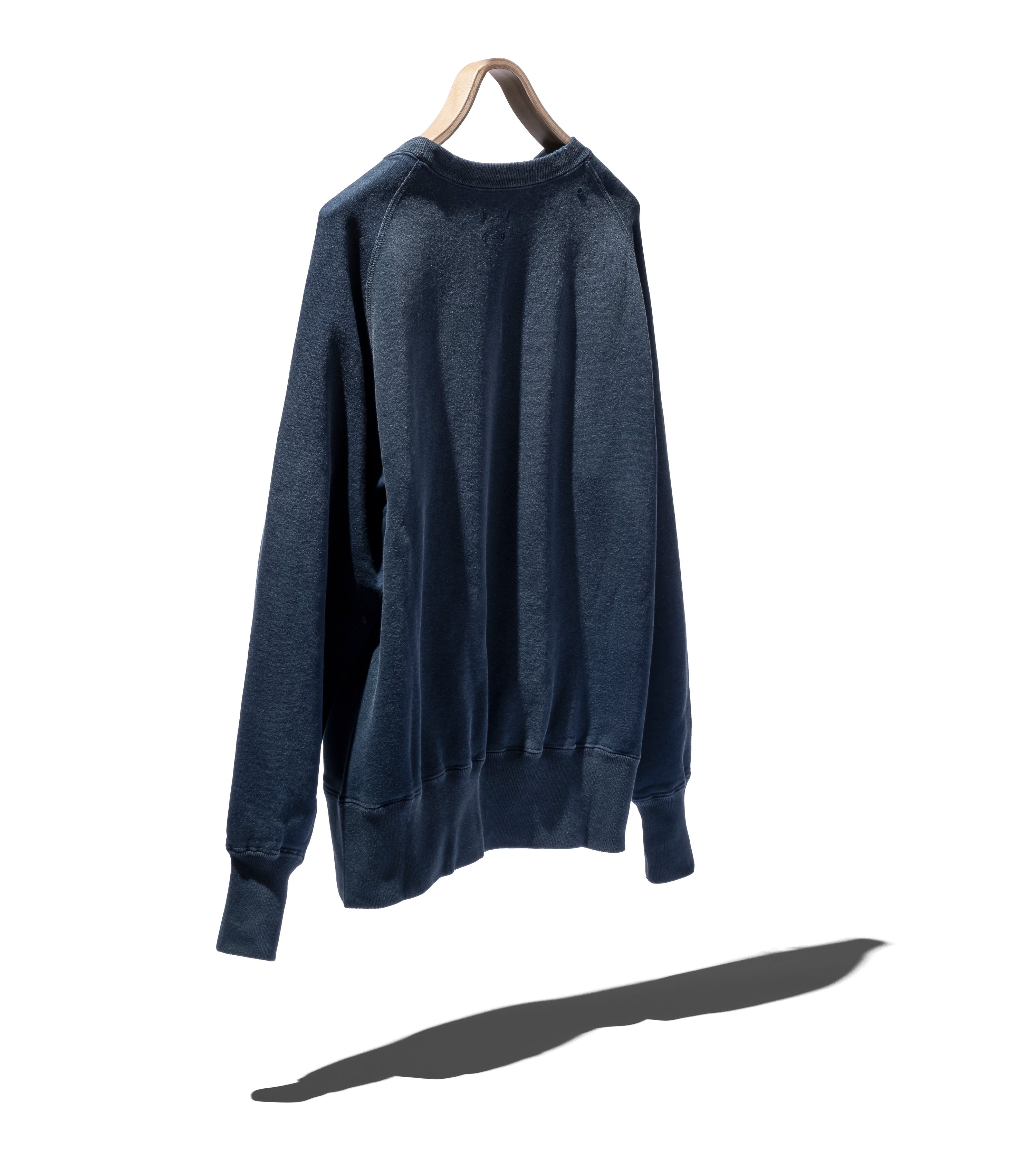 SUVIN COTTON LOOPWHEEL BRUSHED LINING SWEATSHIRT AGING