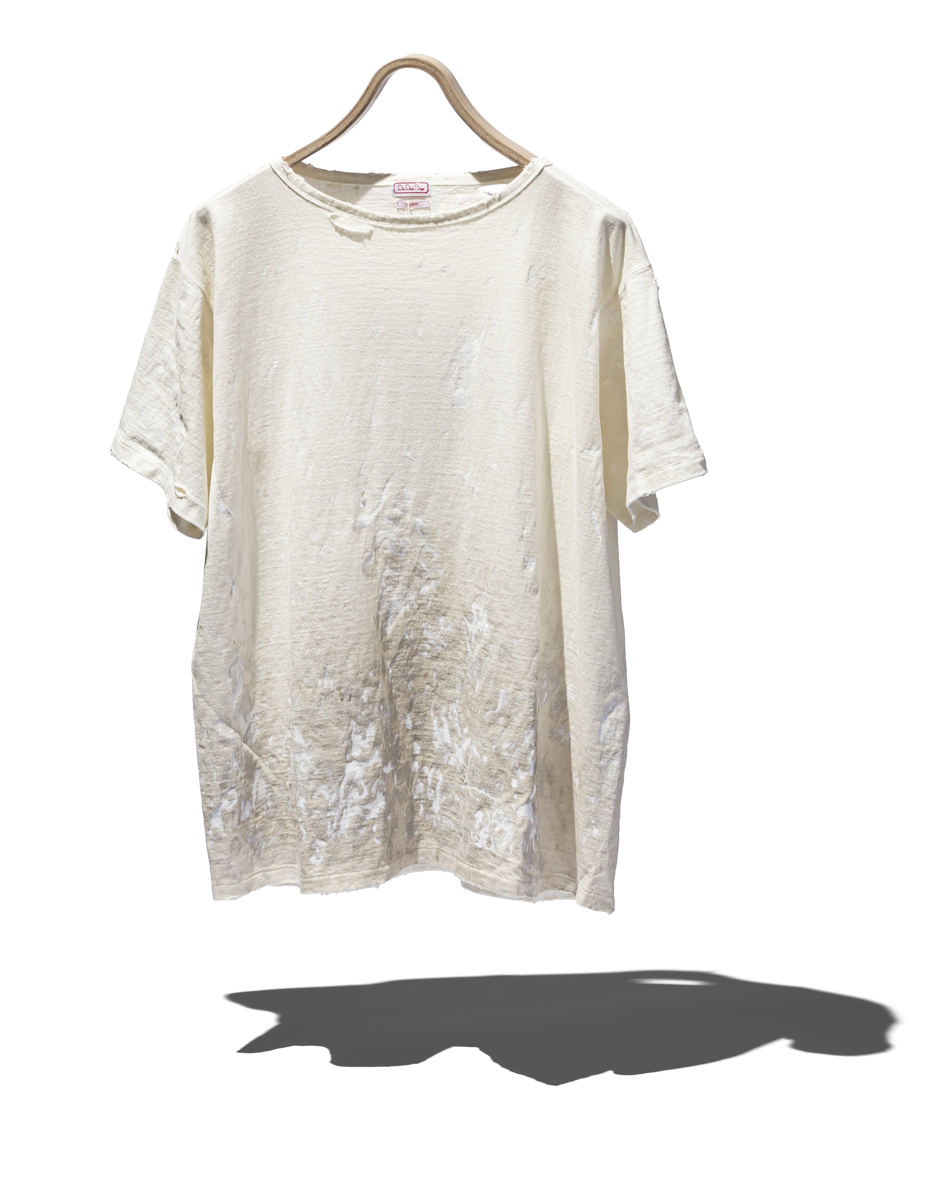 BINDER NECK LOOPWEEL TEE SHIRT DAMAGE
