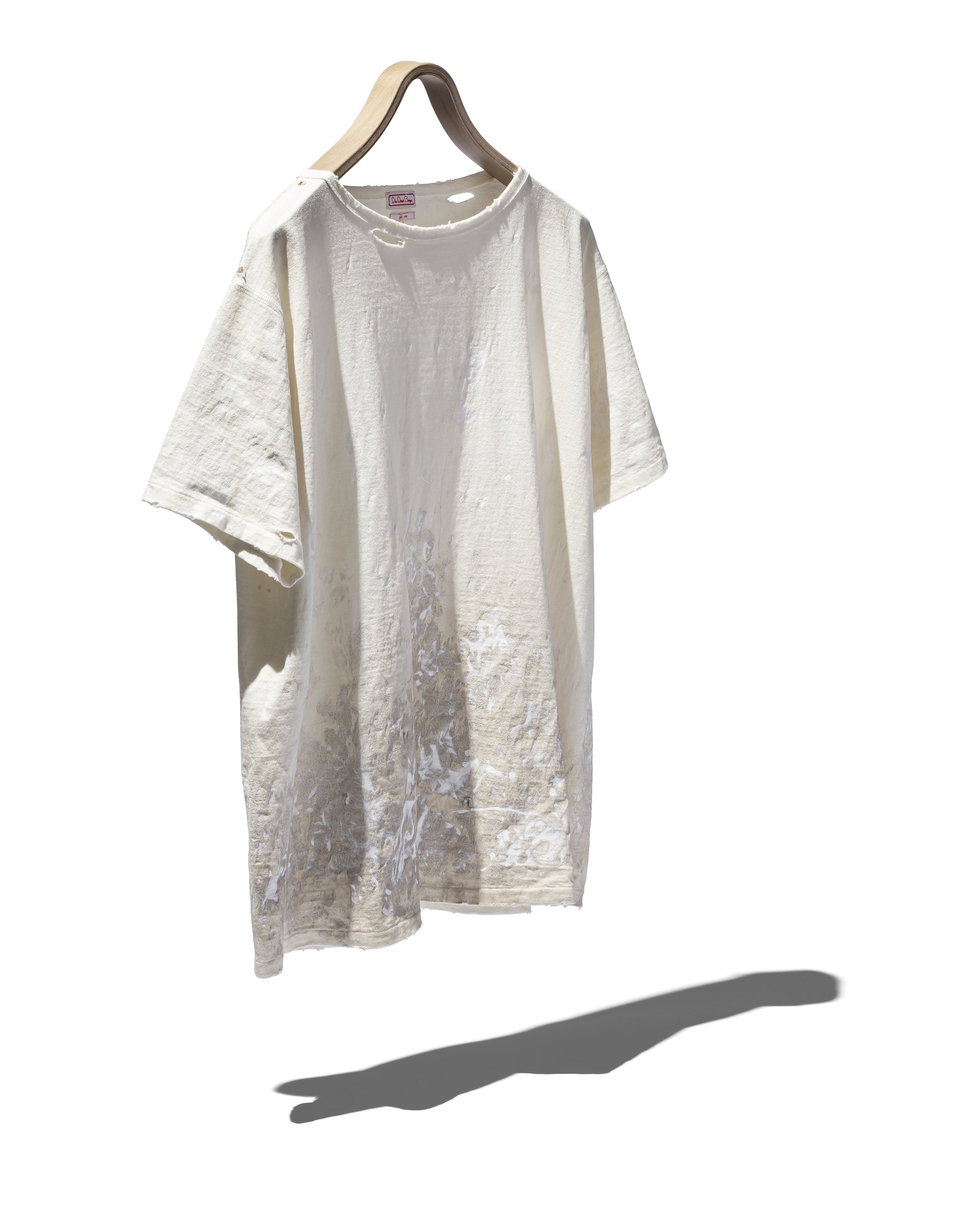BINDER NECK LOOPWEEL TEE SHIRT DAMAGE
