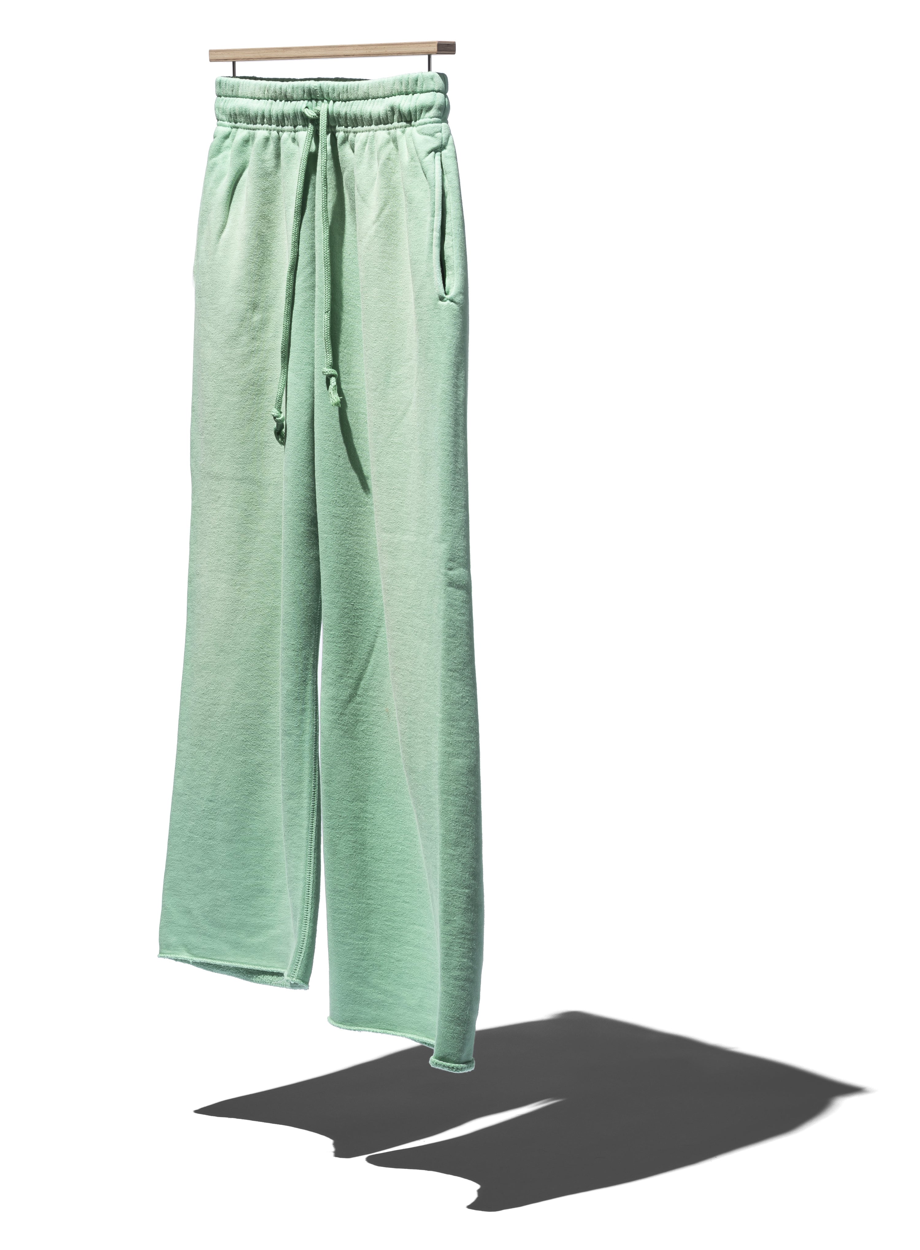 SUVIN COTTON LOOPWHEEL BRUSHED LINING SWEAT PANTS