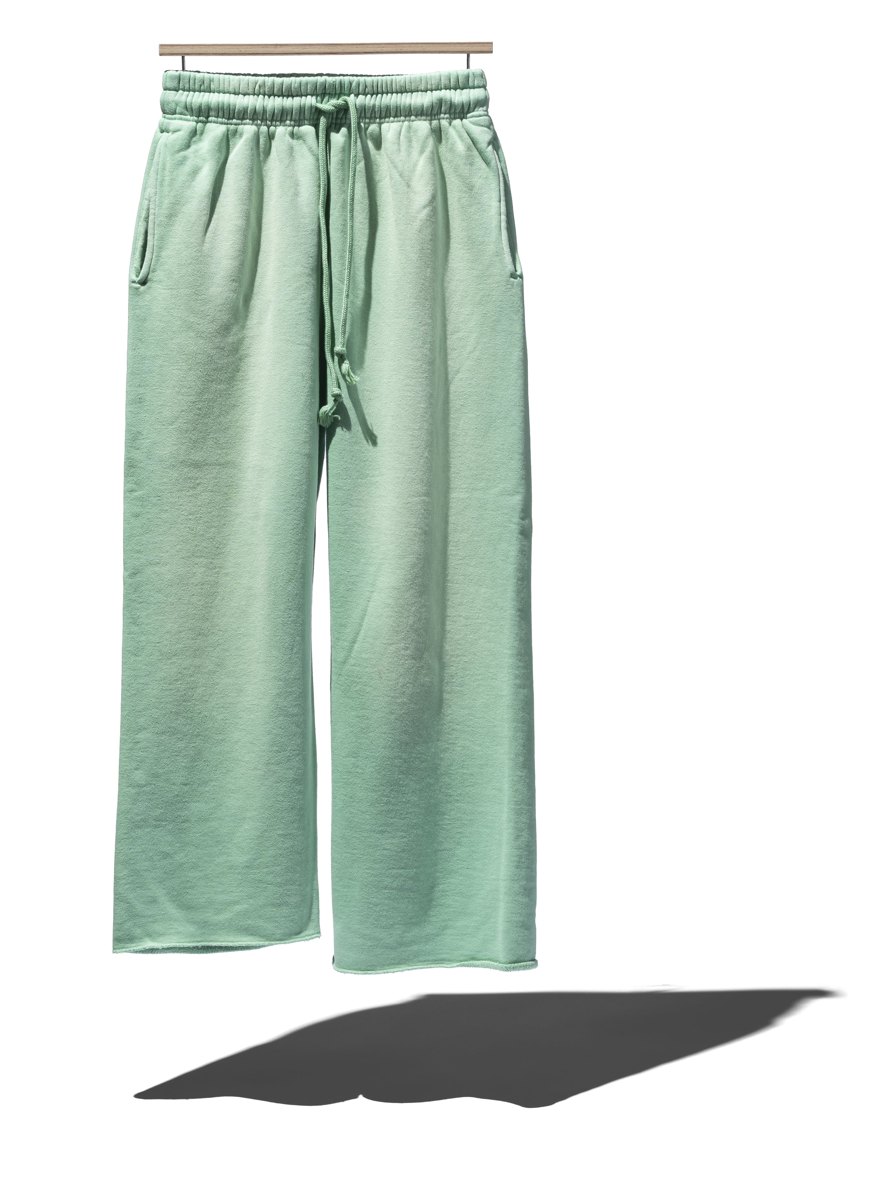 SUVIN COTTON LOOPWHEEL BRUSHED LINING SWEAT PANTS