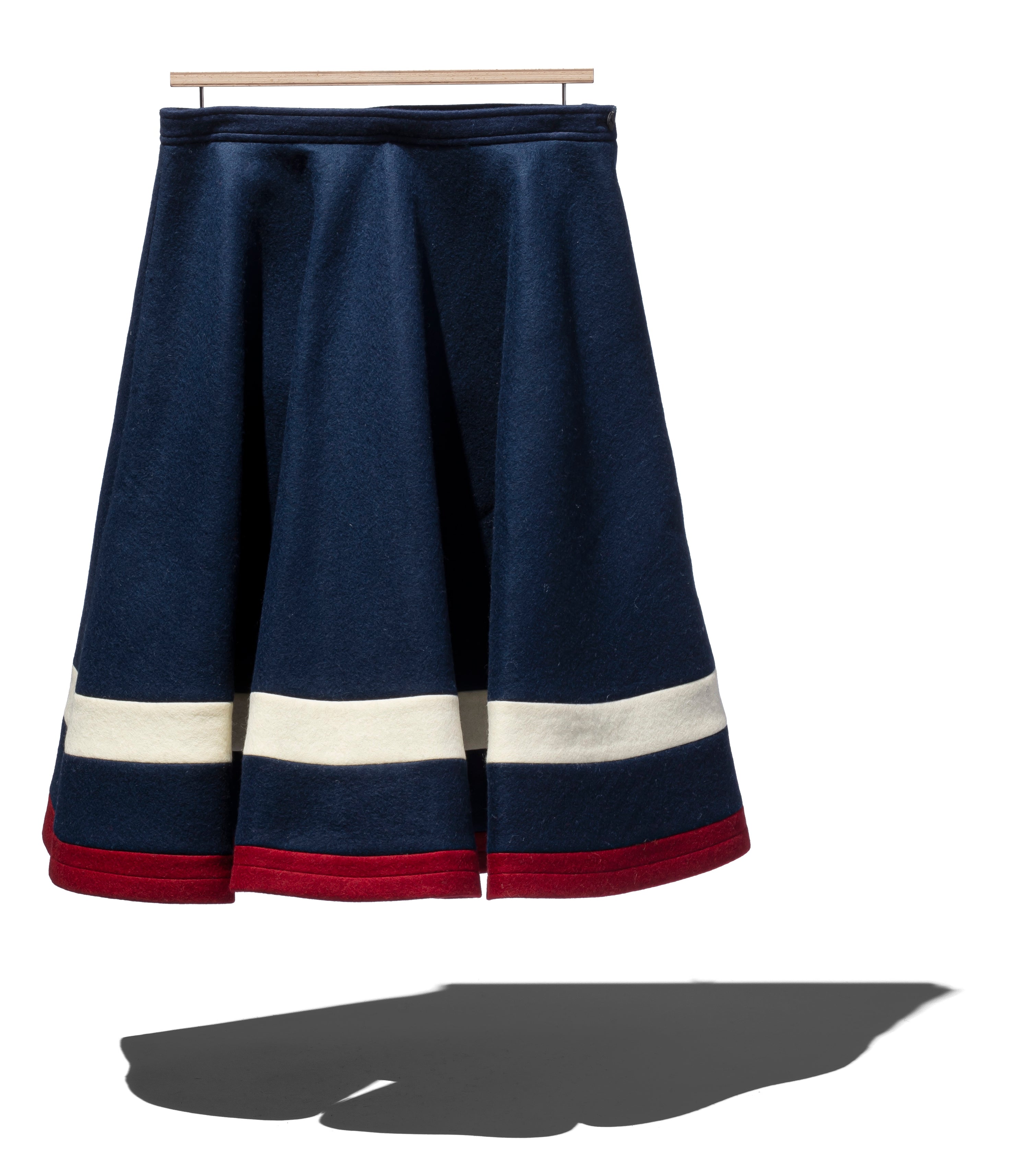 FINE WOOL FELT CIRCULAR SKIRT