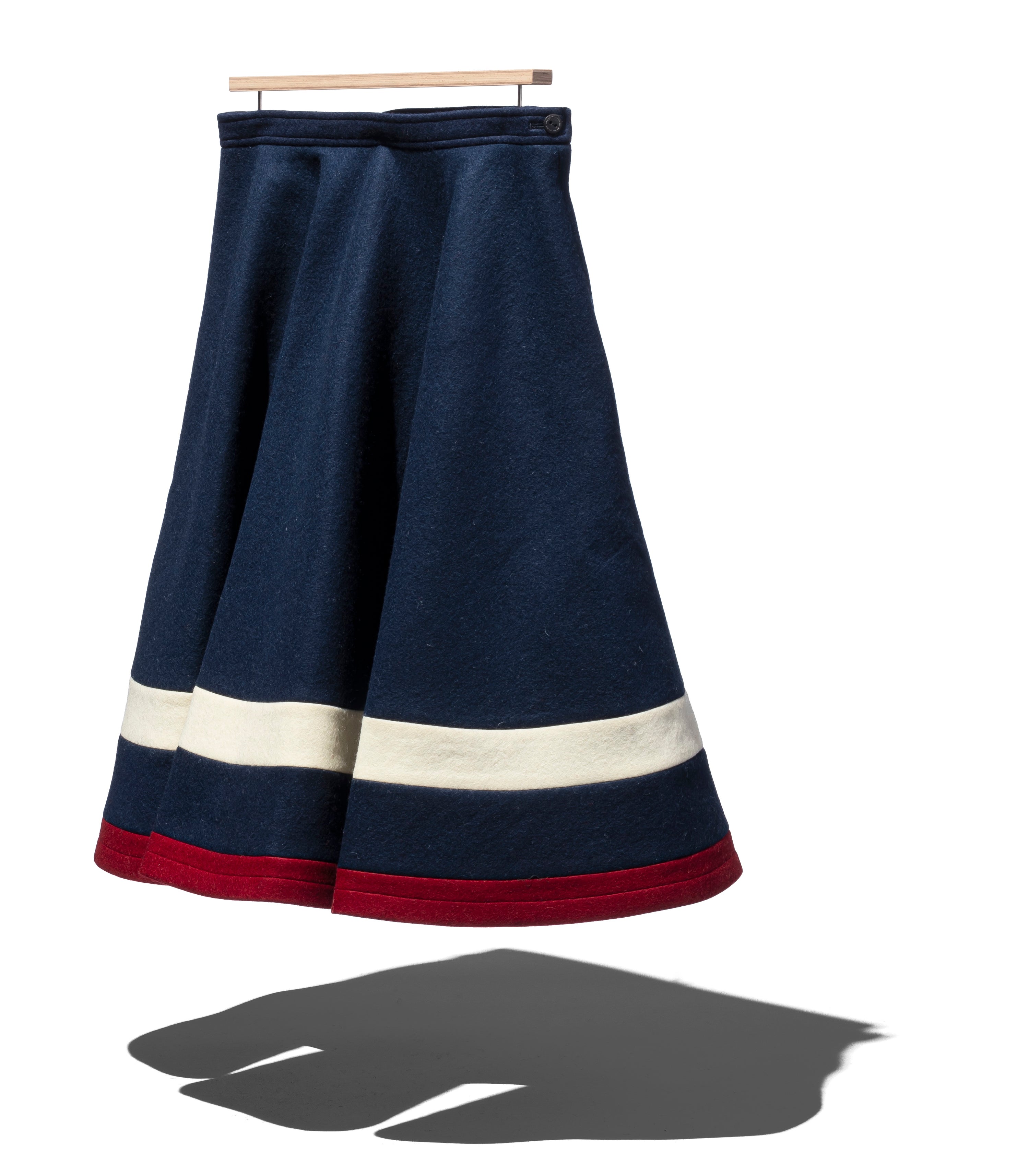 FINE WOOL FELT CIRCULAR SKIRT