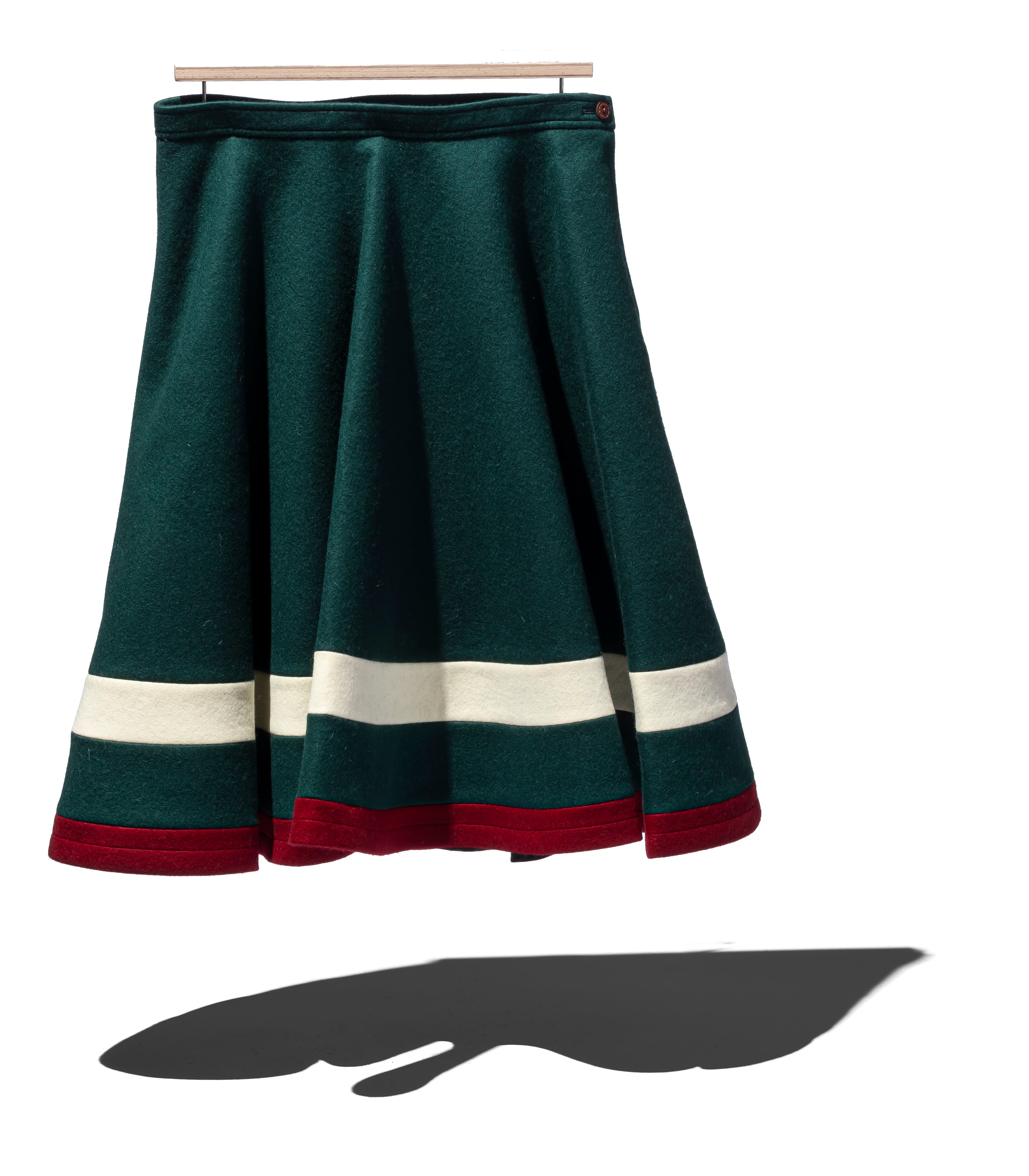 FINE WOOL FELT CIRCULAR SKIRT