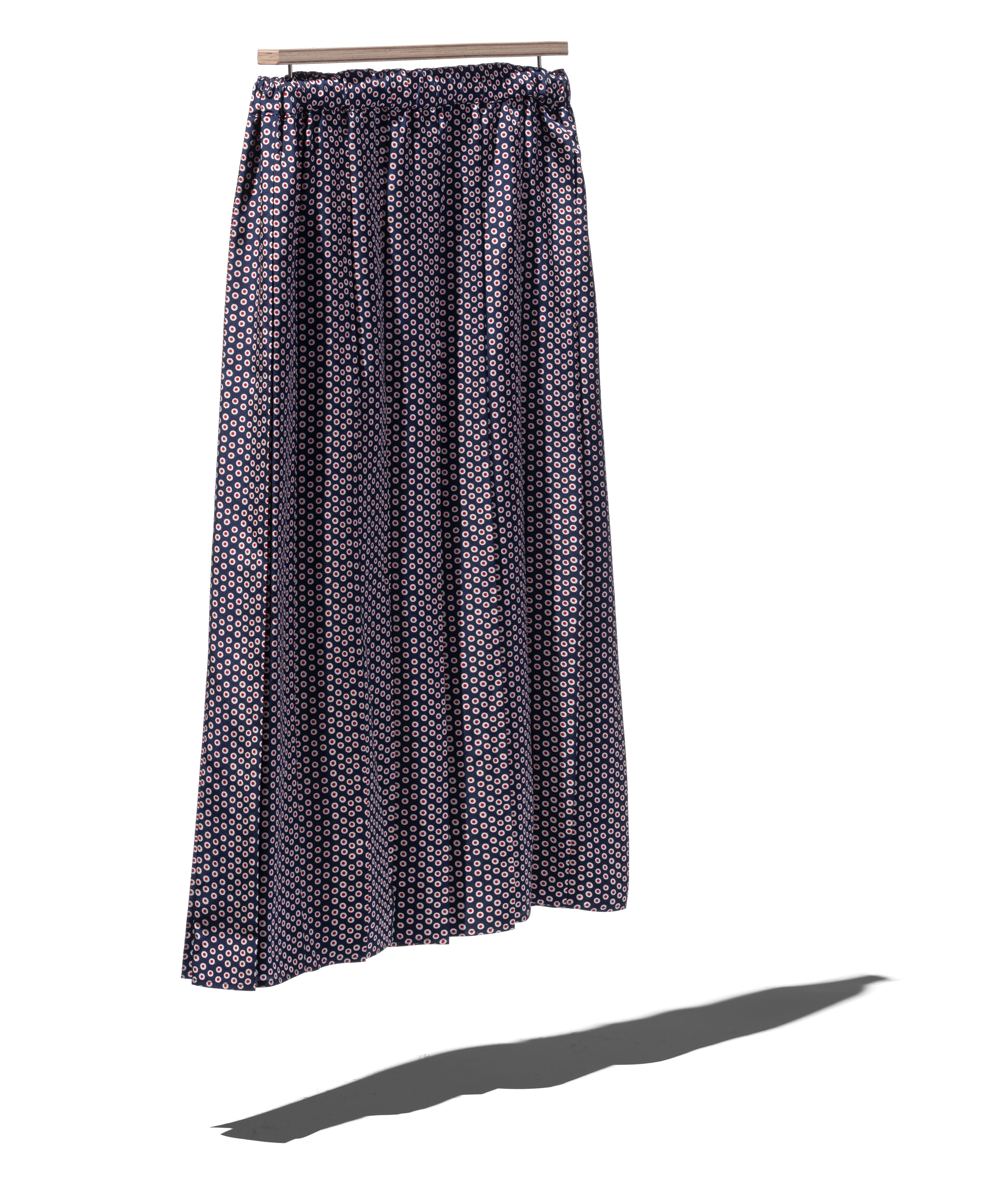 IMPERIAL SUSHI ROLL SILK PLEATED SKIRT