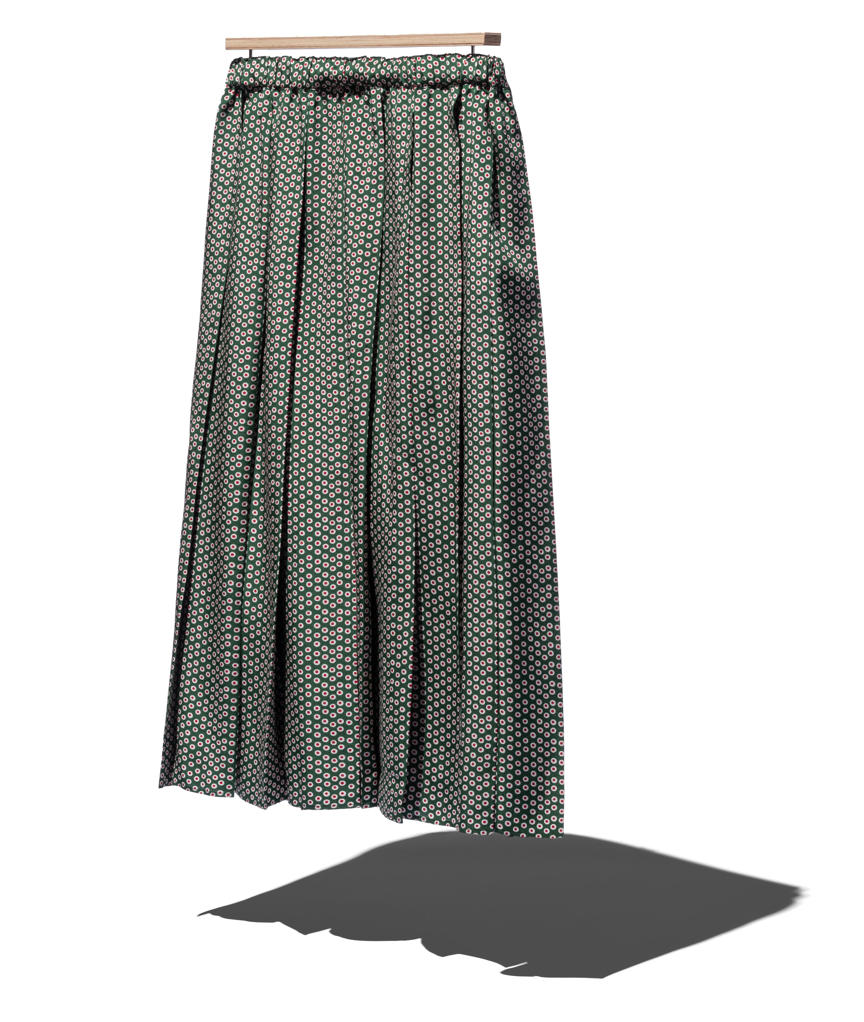 IMPERIAL SUSHI ROLL SILK PLEATED SKIRT