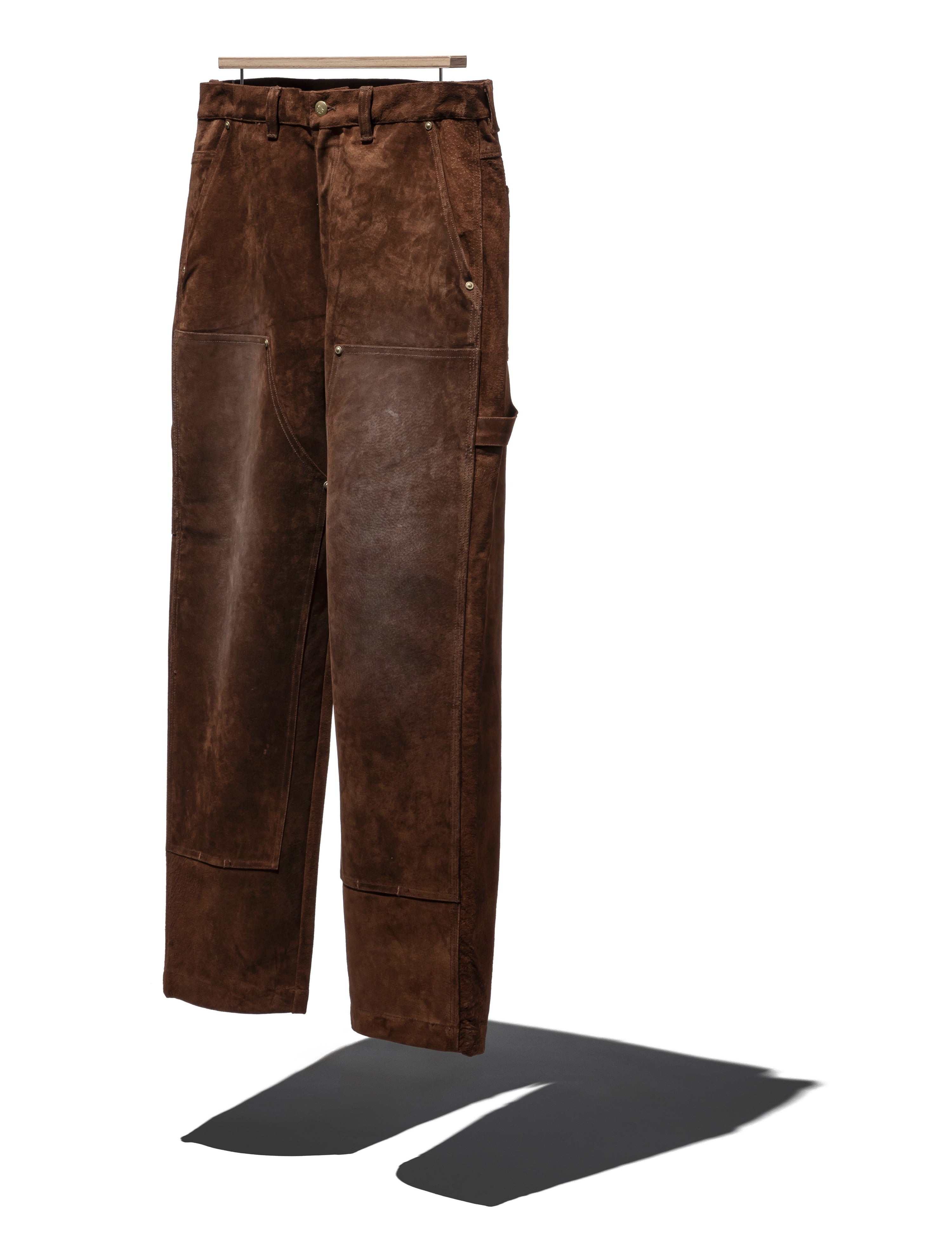 DIE DREI BERGE×NEXUSVII. SUEDE W-KNEE PANTS