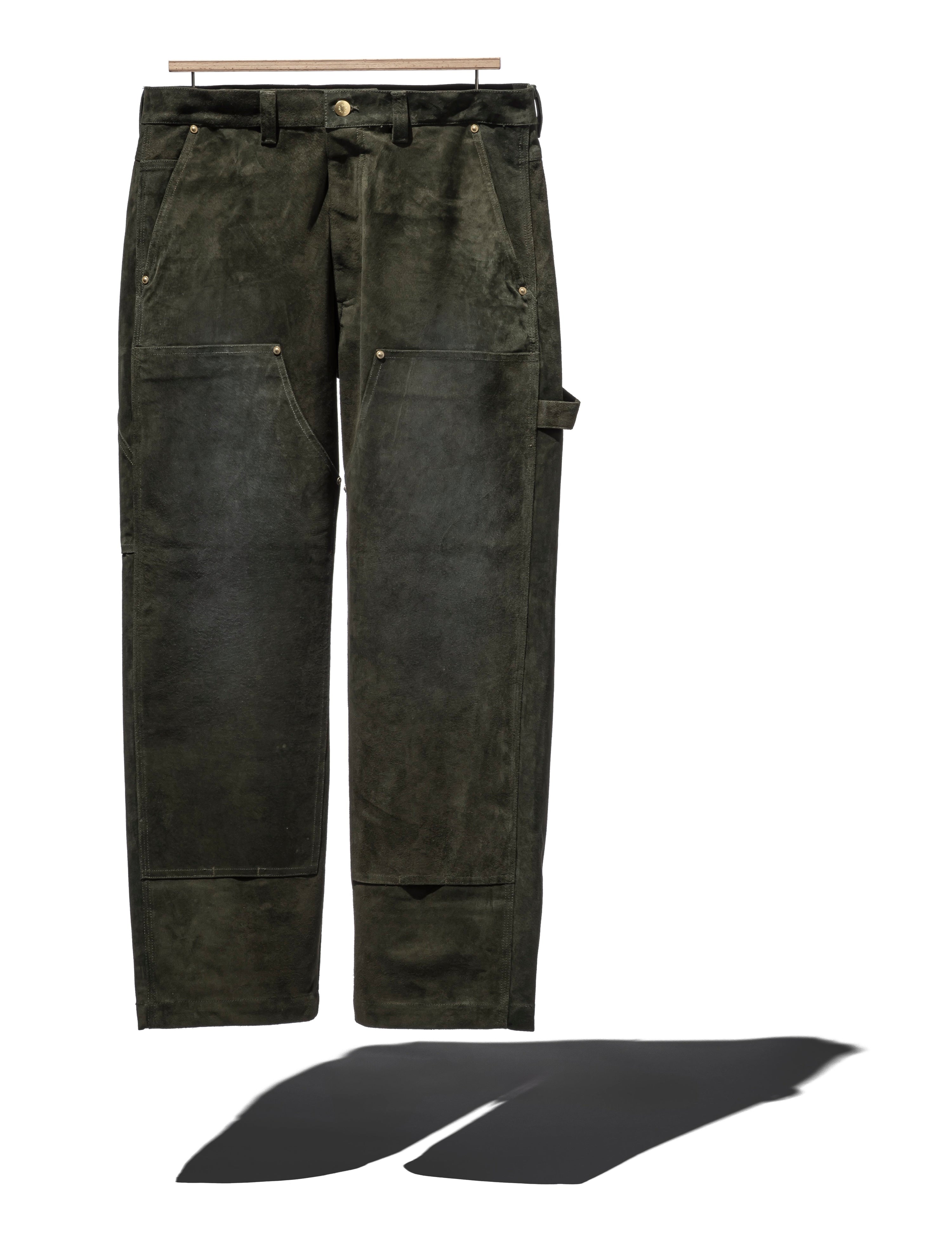 DIE DREI BERGE×NEXUSVII. SUEDE W-KNEE PANTS