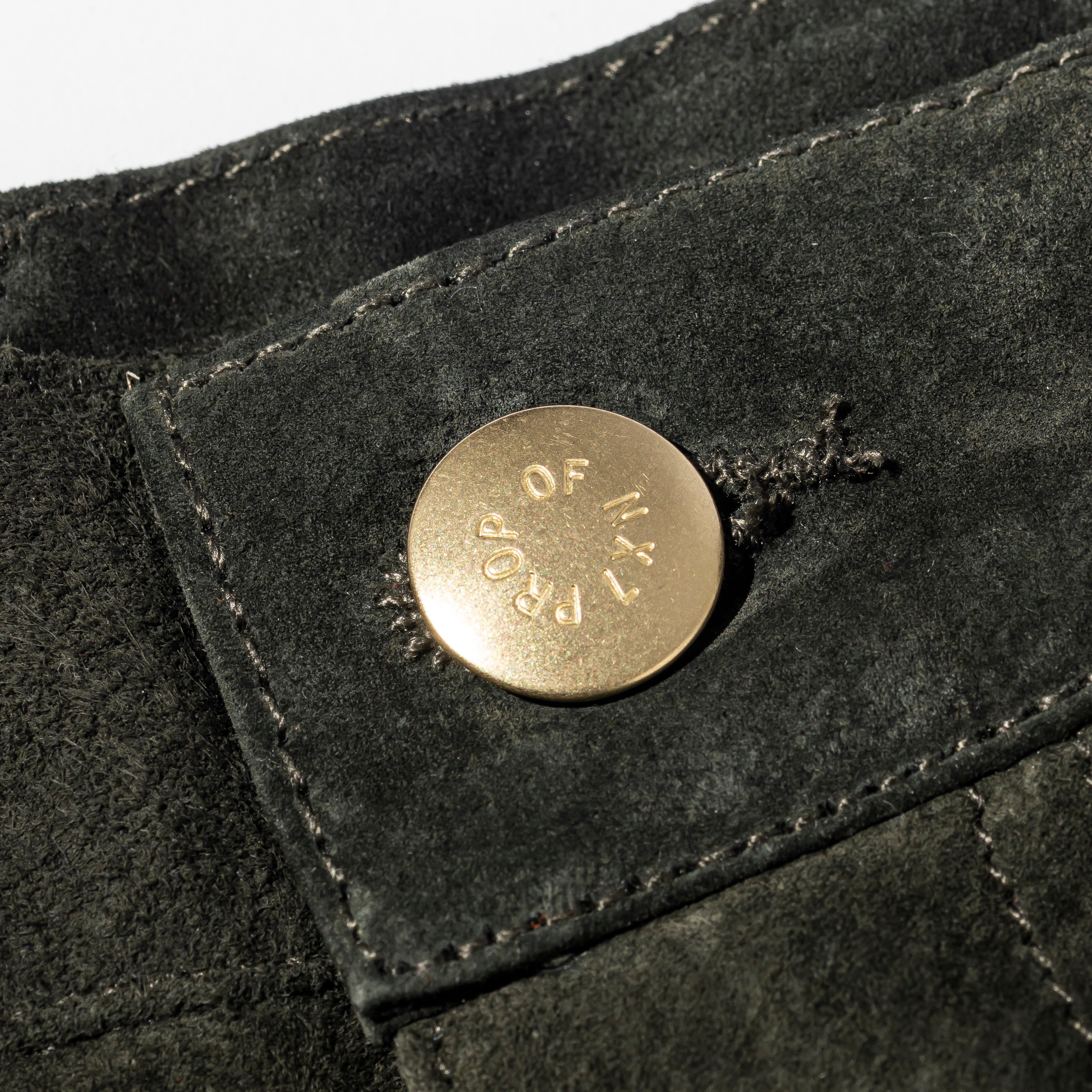 DIE DREI BERGE×NEXUSVII. SUEDE W-KNEE PANTS