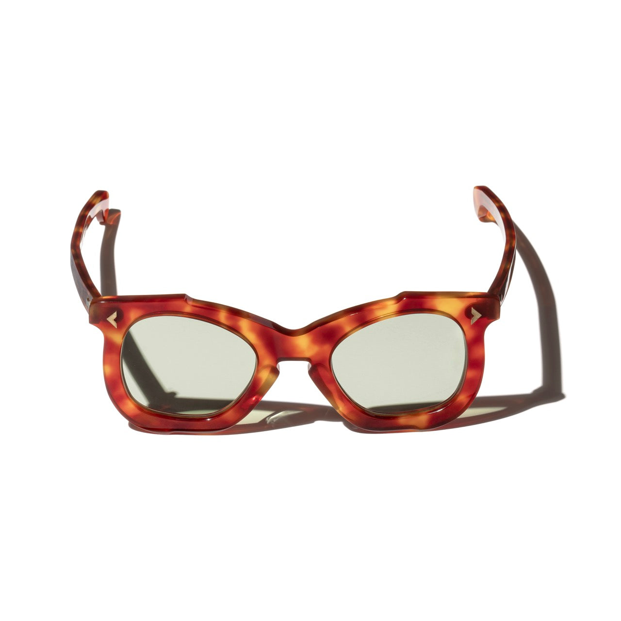 RT02 SUNGLASSES (MAHOGANY/GREEN LENSES)