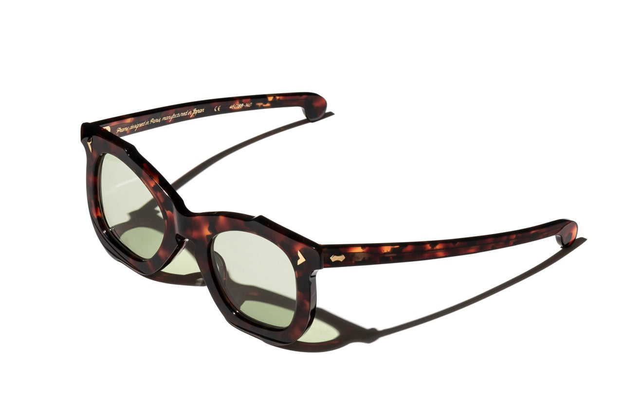 RT02 SUNGLASSES (TORTOISE/GREEN)
