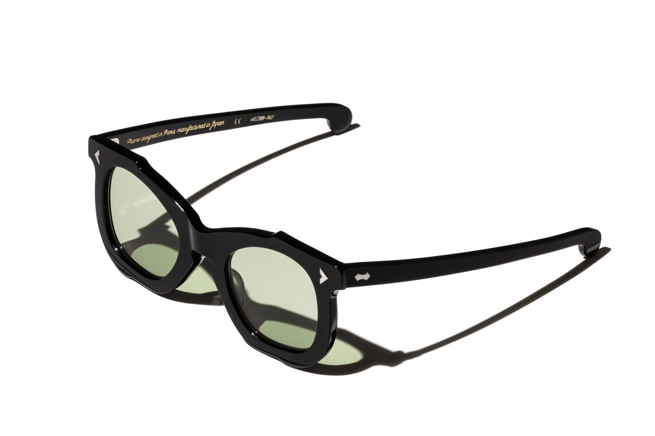 RT02 SUNGLASSES (BLACK × GREEN)