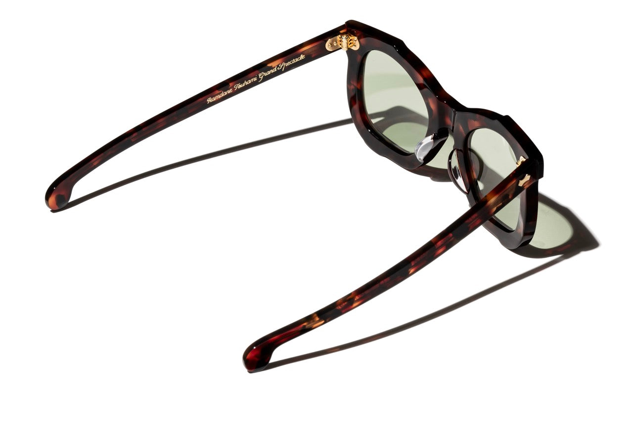 RT02 SUNGLASSES (TORTOISE/GREEN)