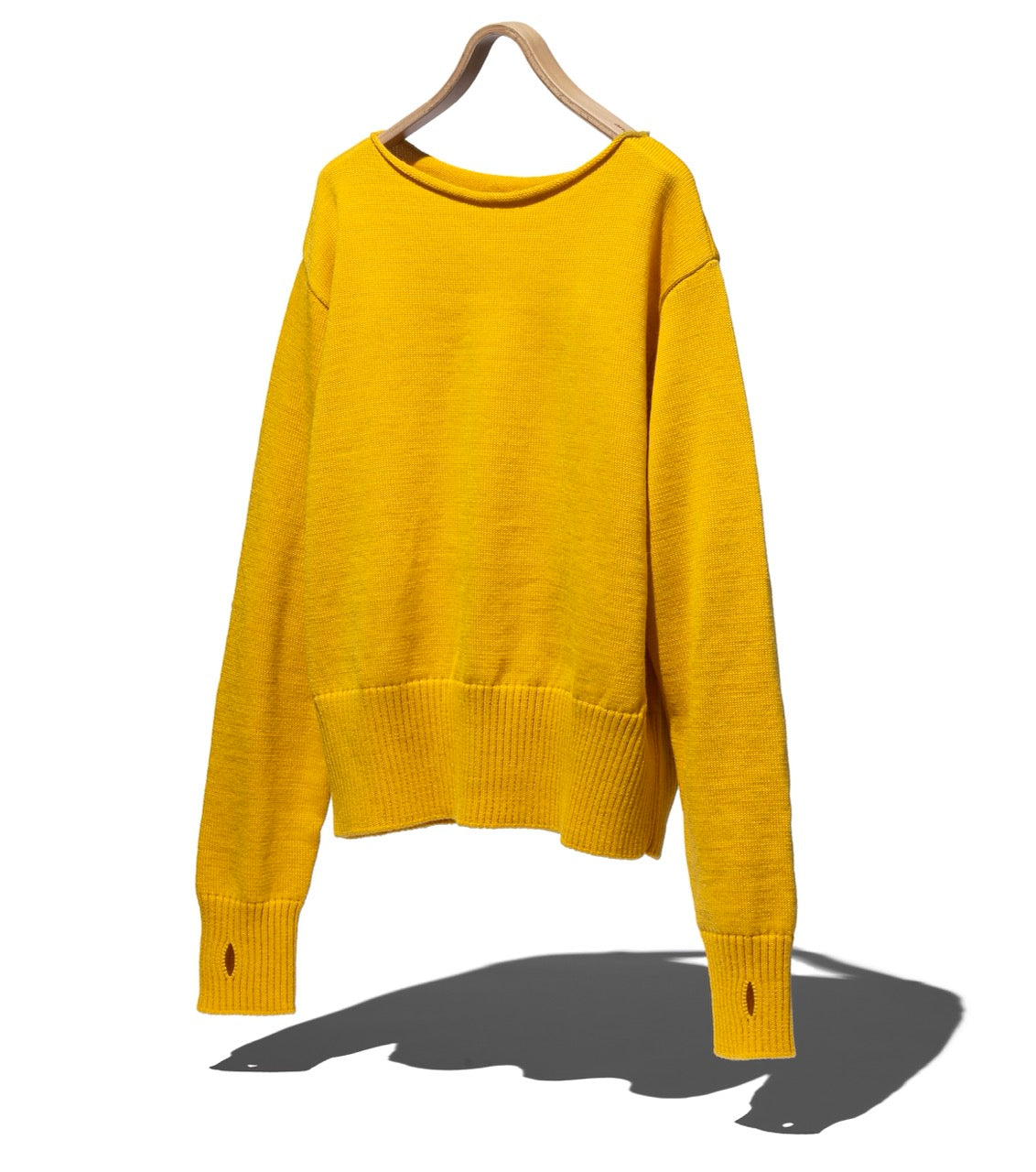 〈Coming soon...〉BRITISH WOOL WIDE RIB JUMPER