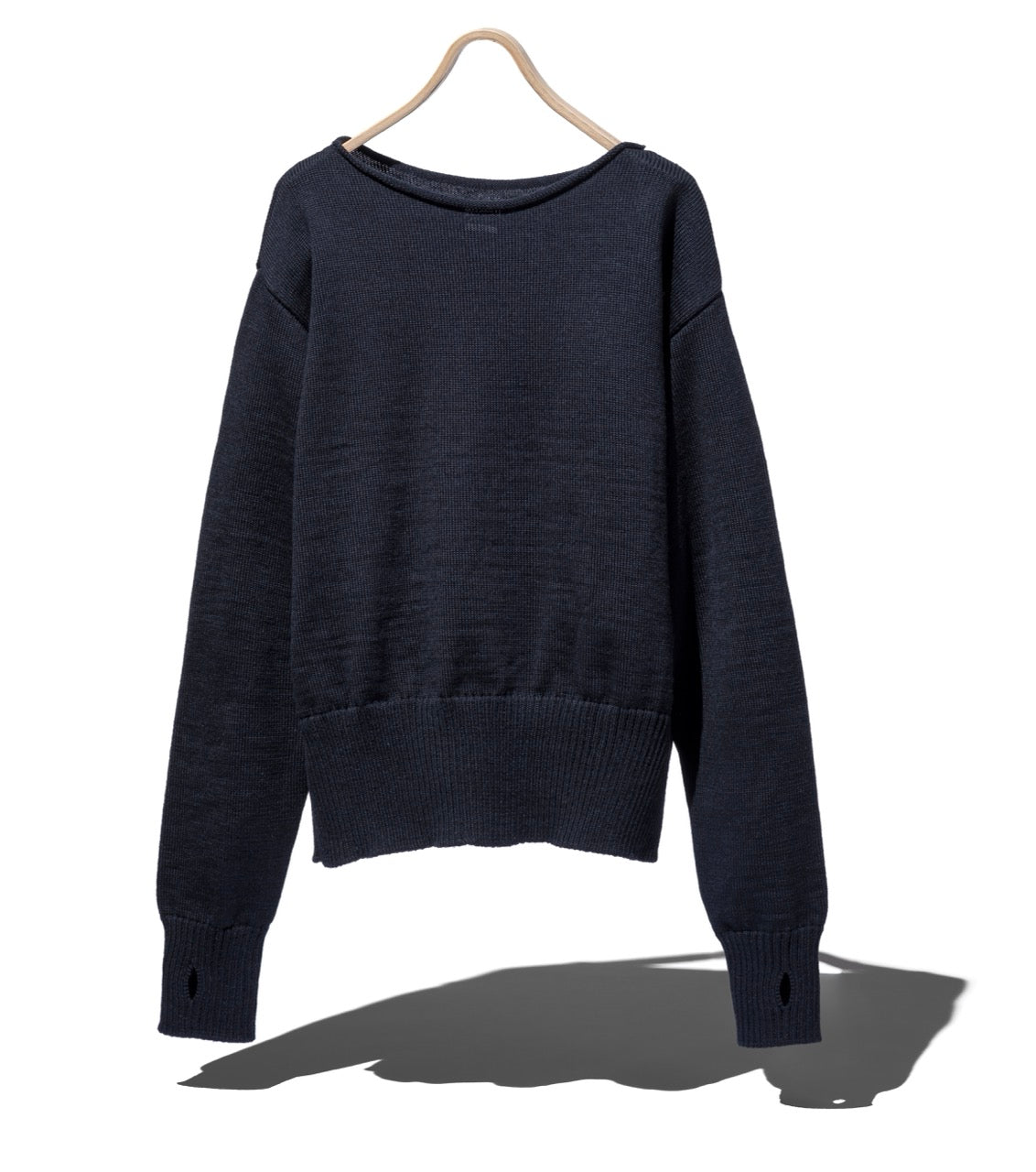 〈Coming soon...〉BRITISH WOOL WIDE RIB JUMPER