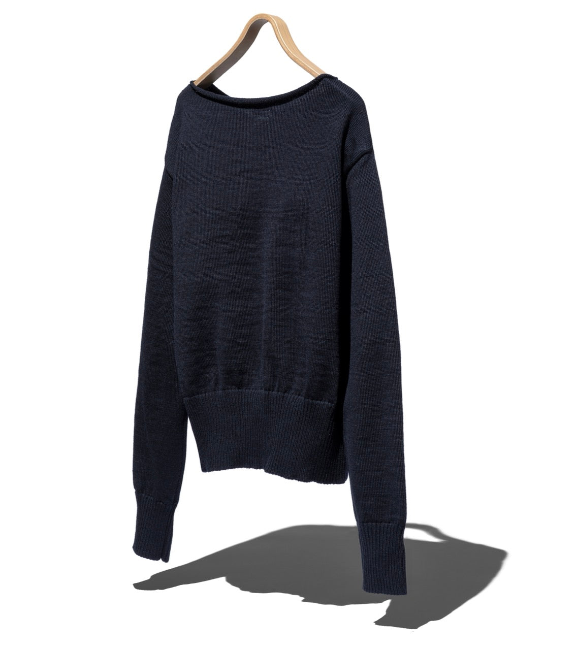 〈Coming soon...〉BRITISH WOOL WIDE RIB JUMPER