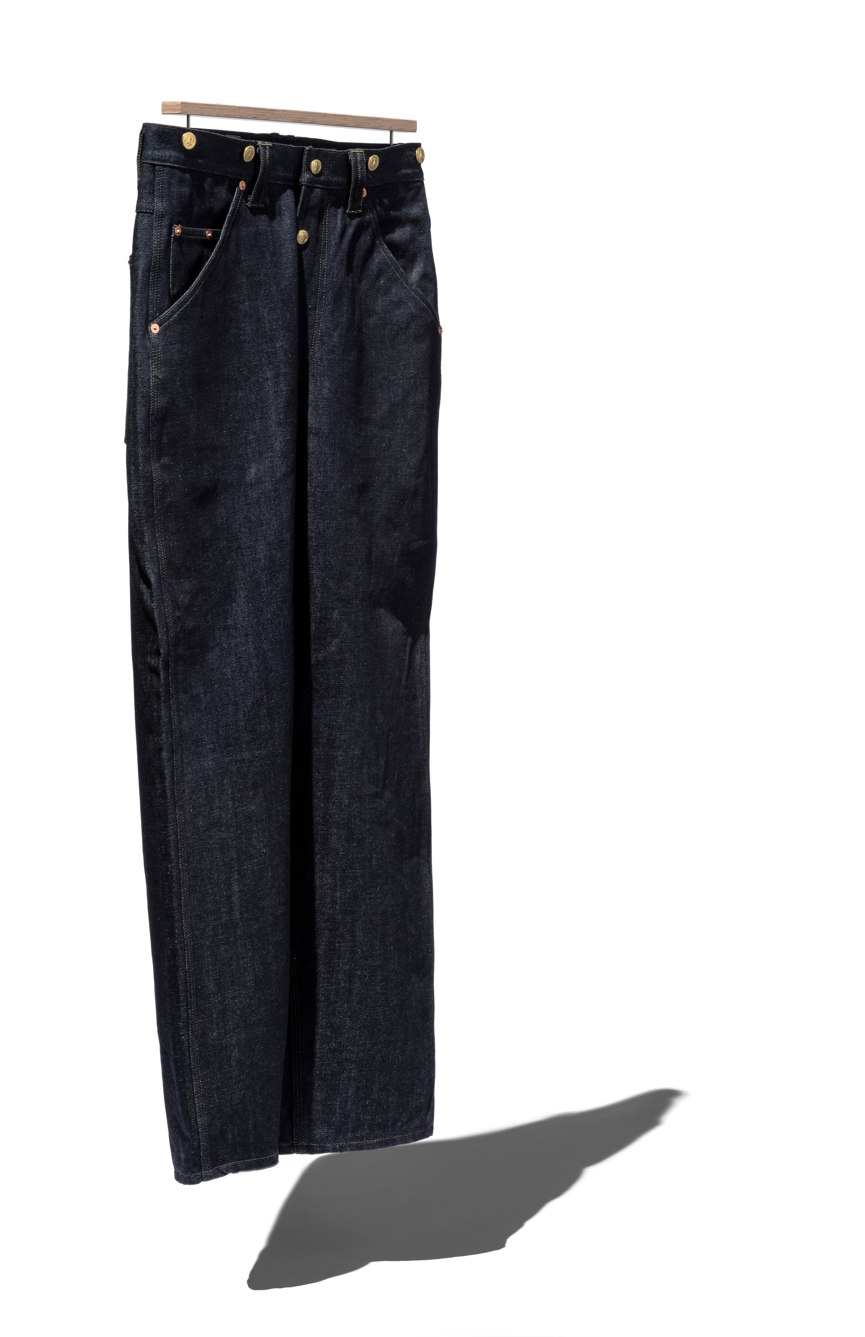 [Coming soon...] Denim Suspender Pants – Straight Fit