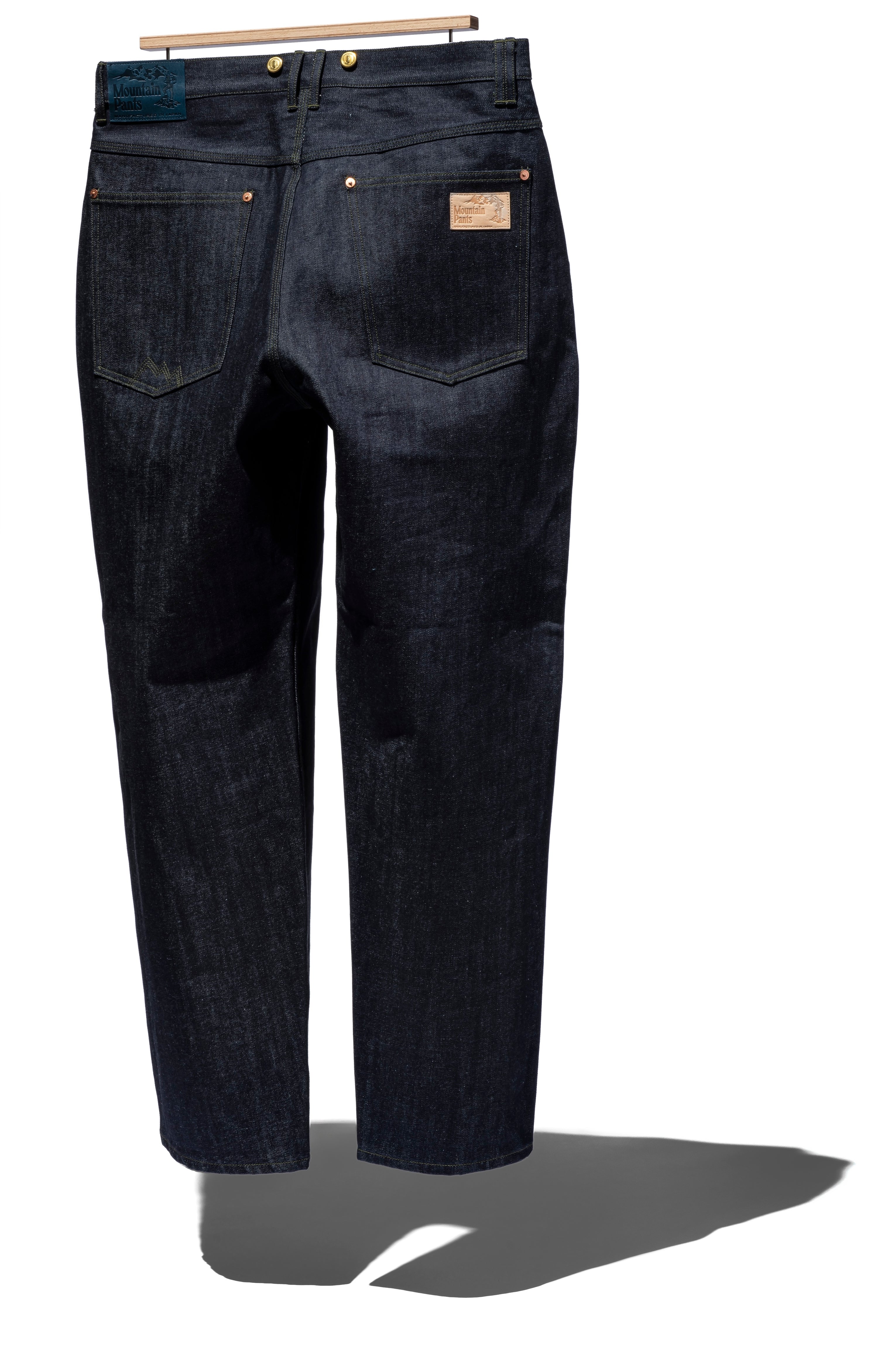 [Coming soon...] Denim Suspender Pants – Tapered Fit