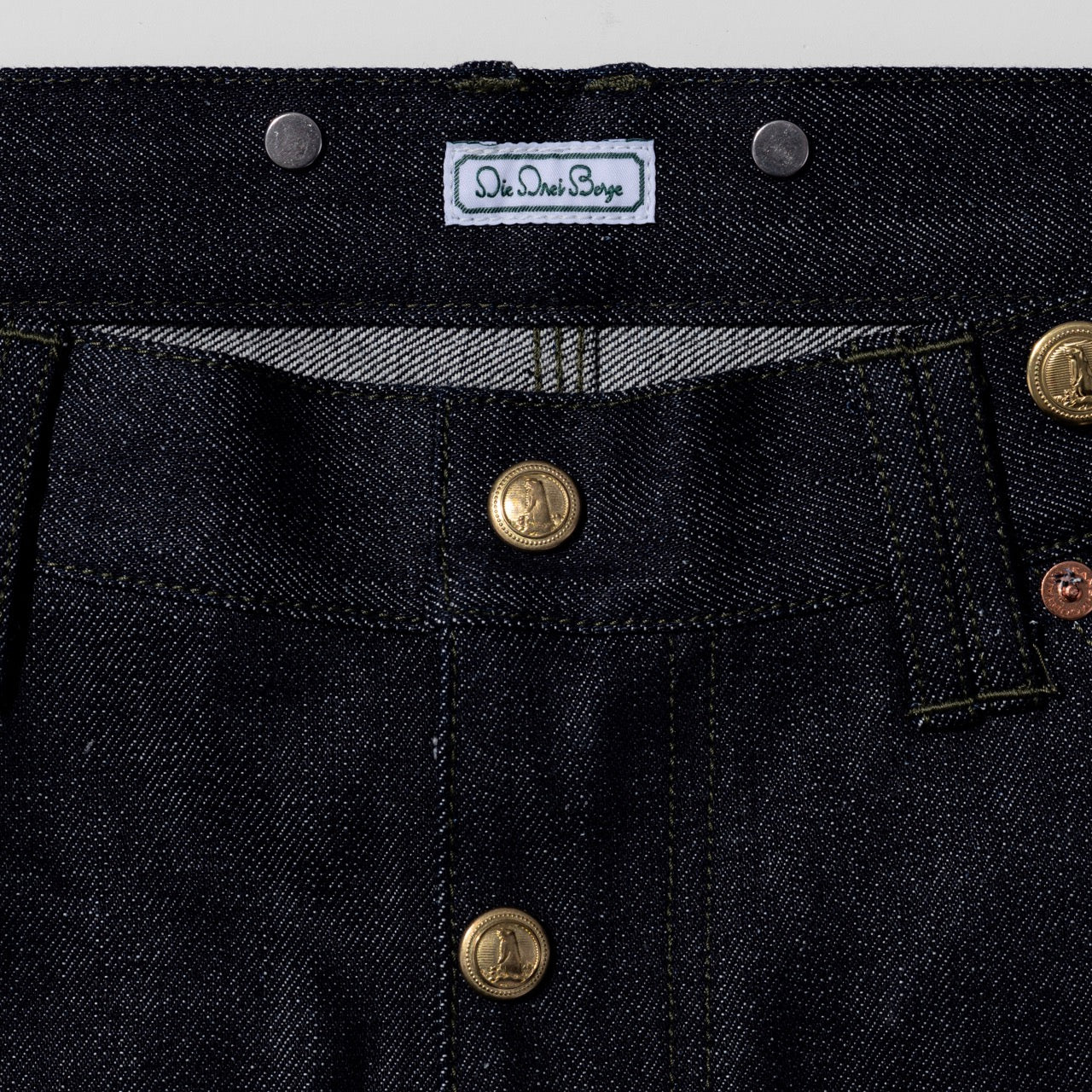 [Coming soon...] Denim Suspender Pants – Straight Fit