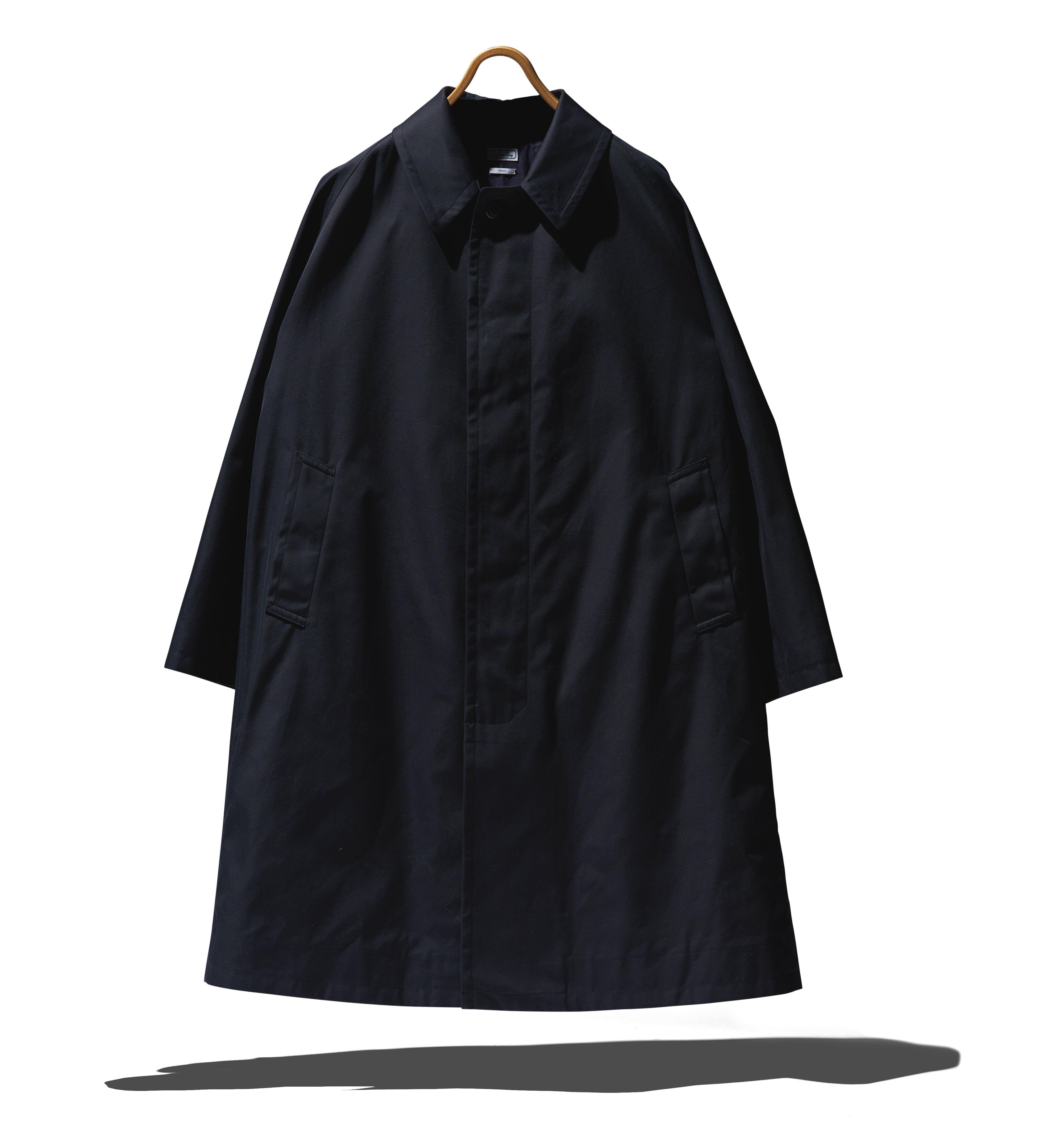 COTTON BALMACAAN COAT – WORDS, SOUNDS, COLORS & SHAPES JAPAN
