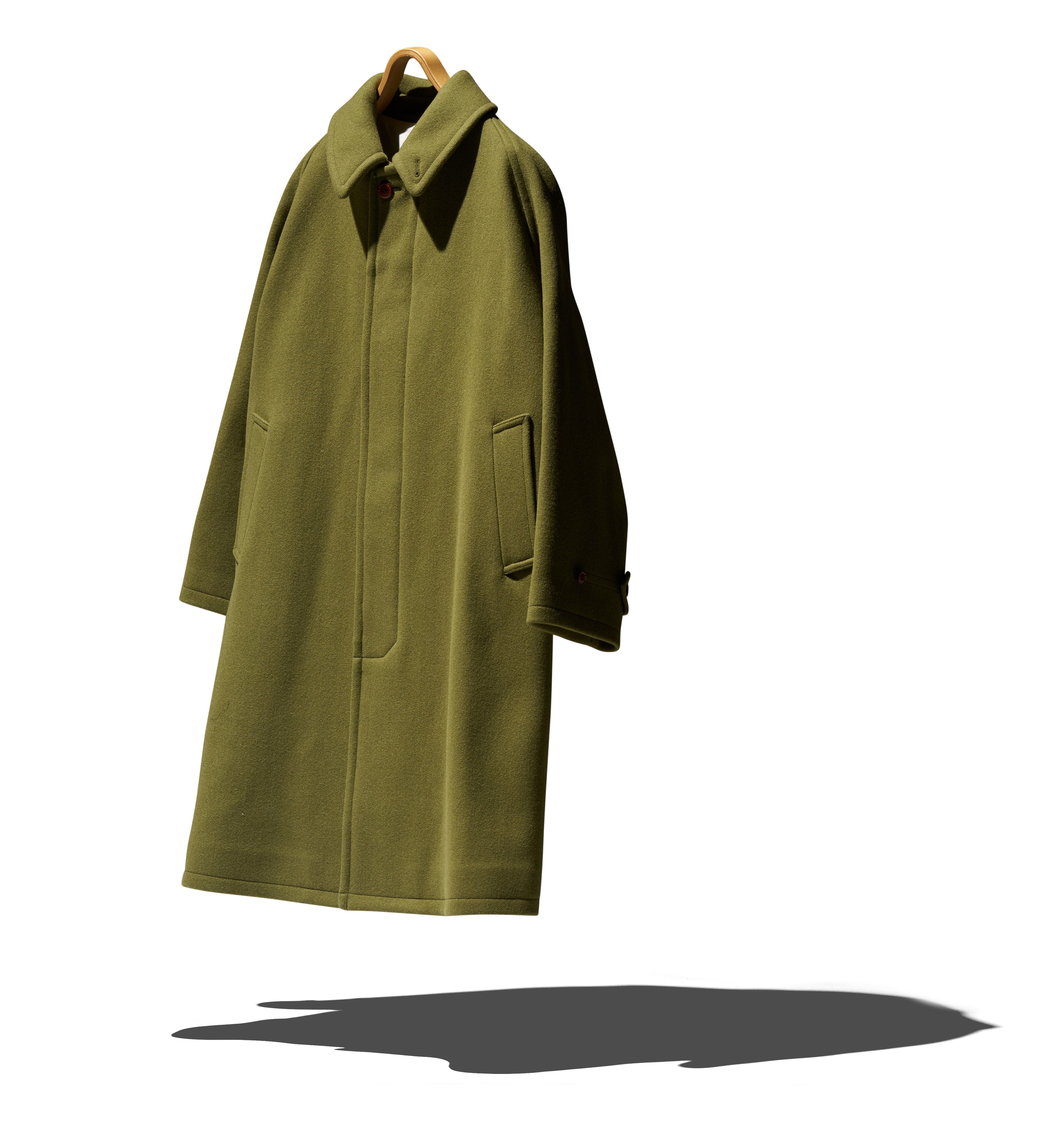 MELTON  BALMACAAN COAT