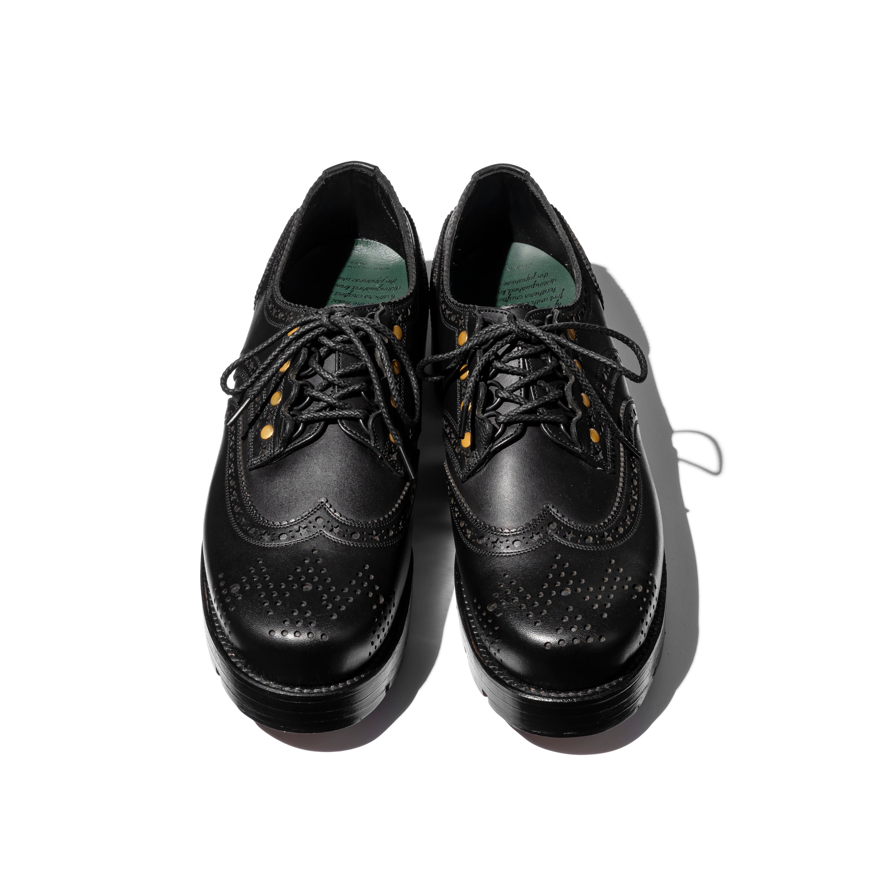 Napoléon Gaillard Leather Derbies – WORDS, SOUNDS, COLORS & SHAPES