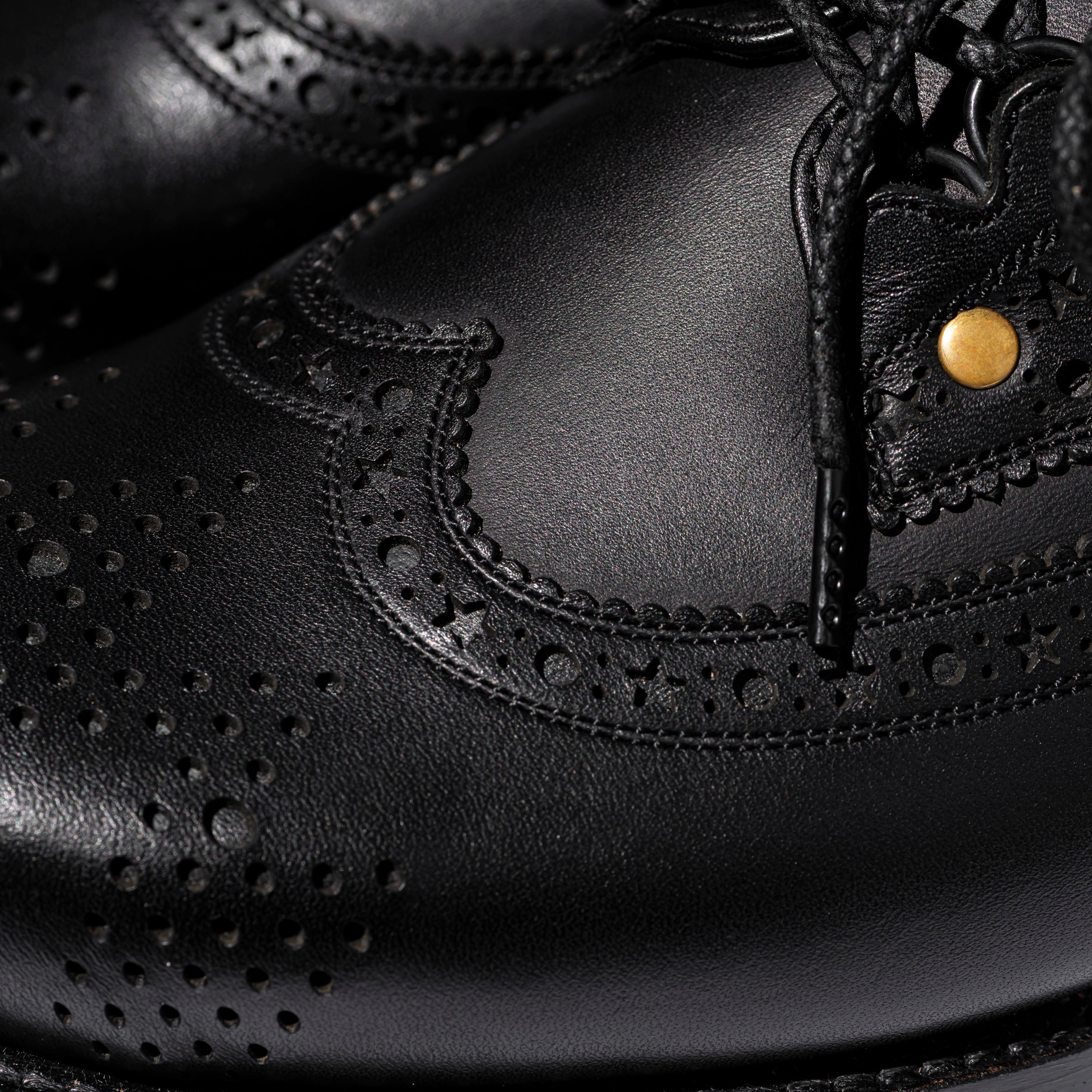 Napoléon Gaillard Leather Derbies – WORDS, SOUNDS, COLORS & SHAPES