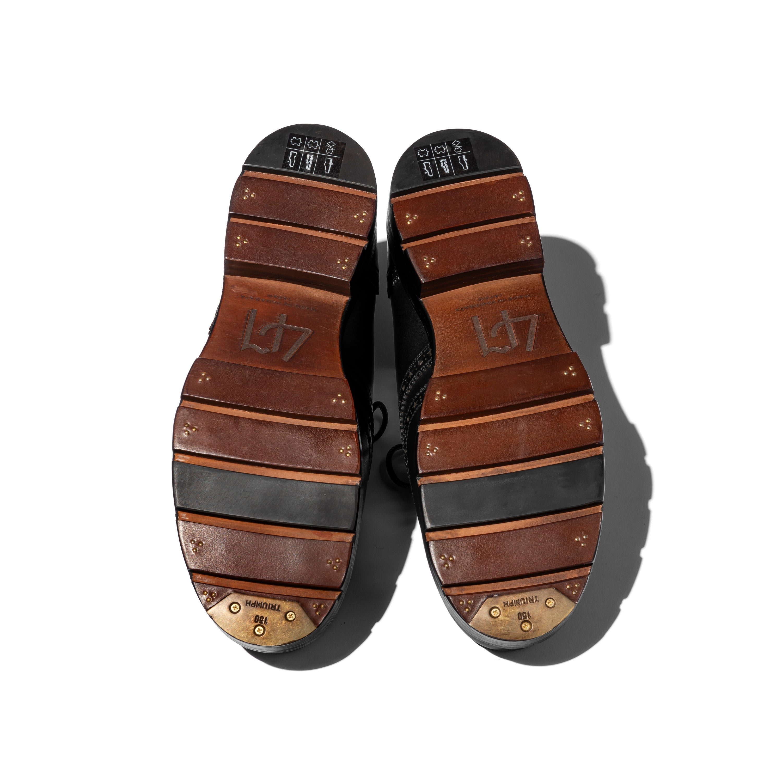 Napoléon Gaillard Leather Derbies – WORDS, SOUNDS, COLORS & SHAPES