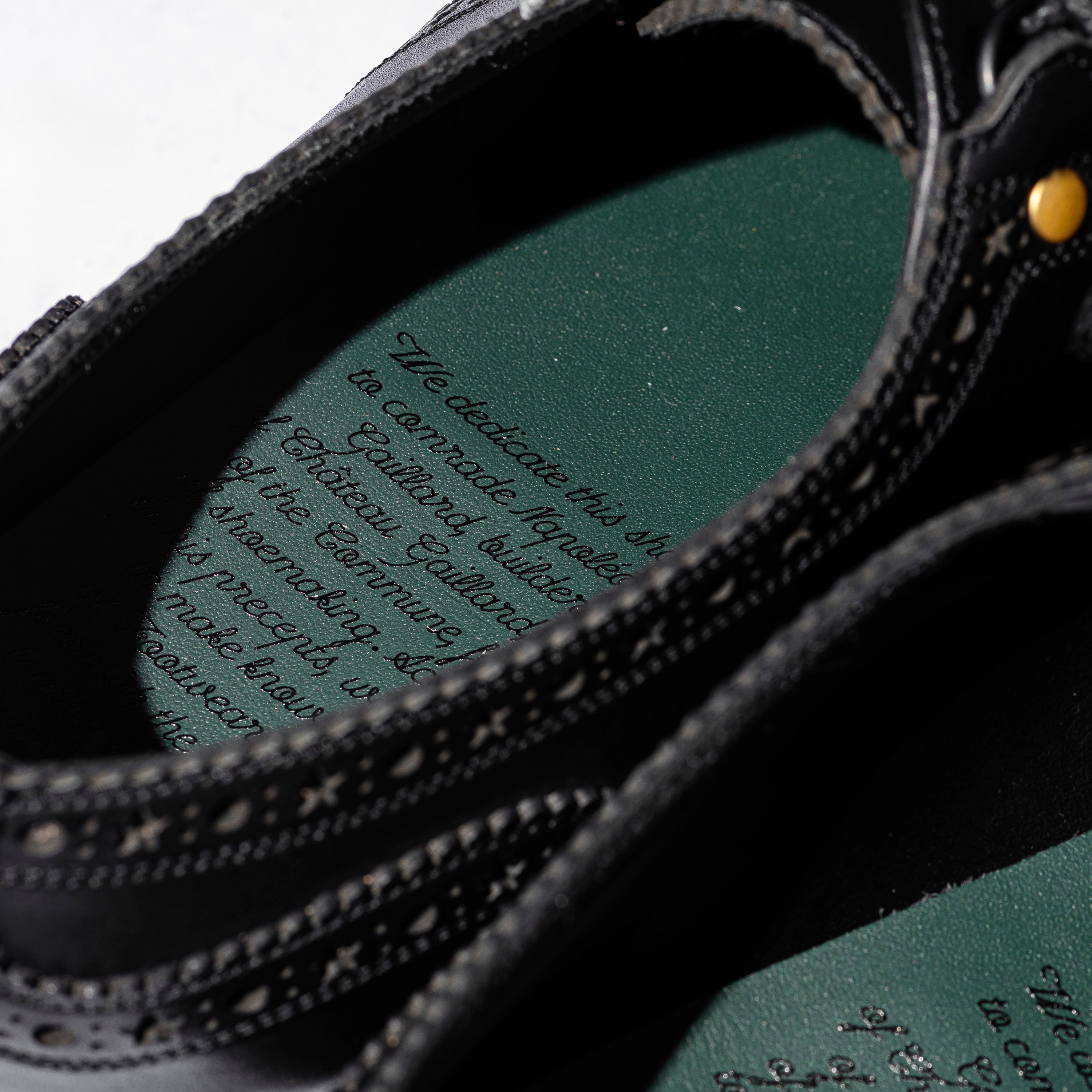 Napoléon Gaillard Leather Derbies – WORDS, SOUNDS, COLORS & SHAPES