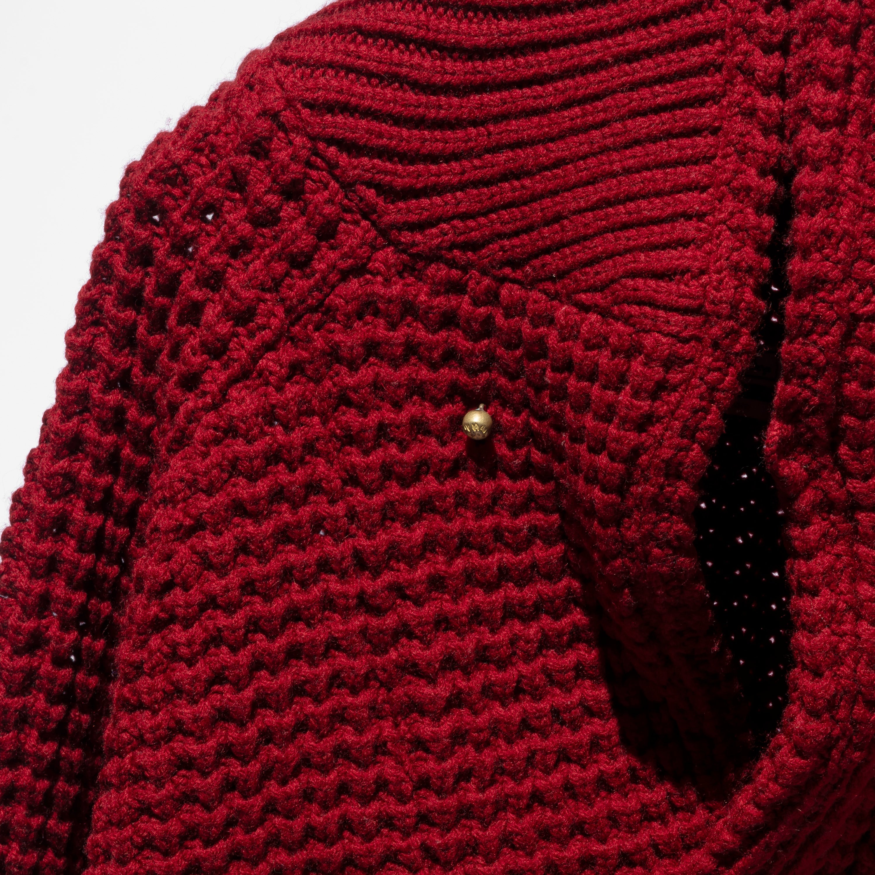 HONEYCOMB WOOL JUMPER