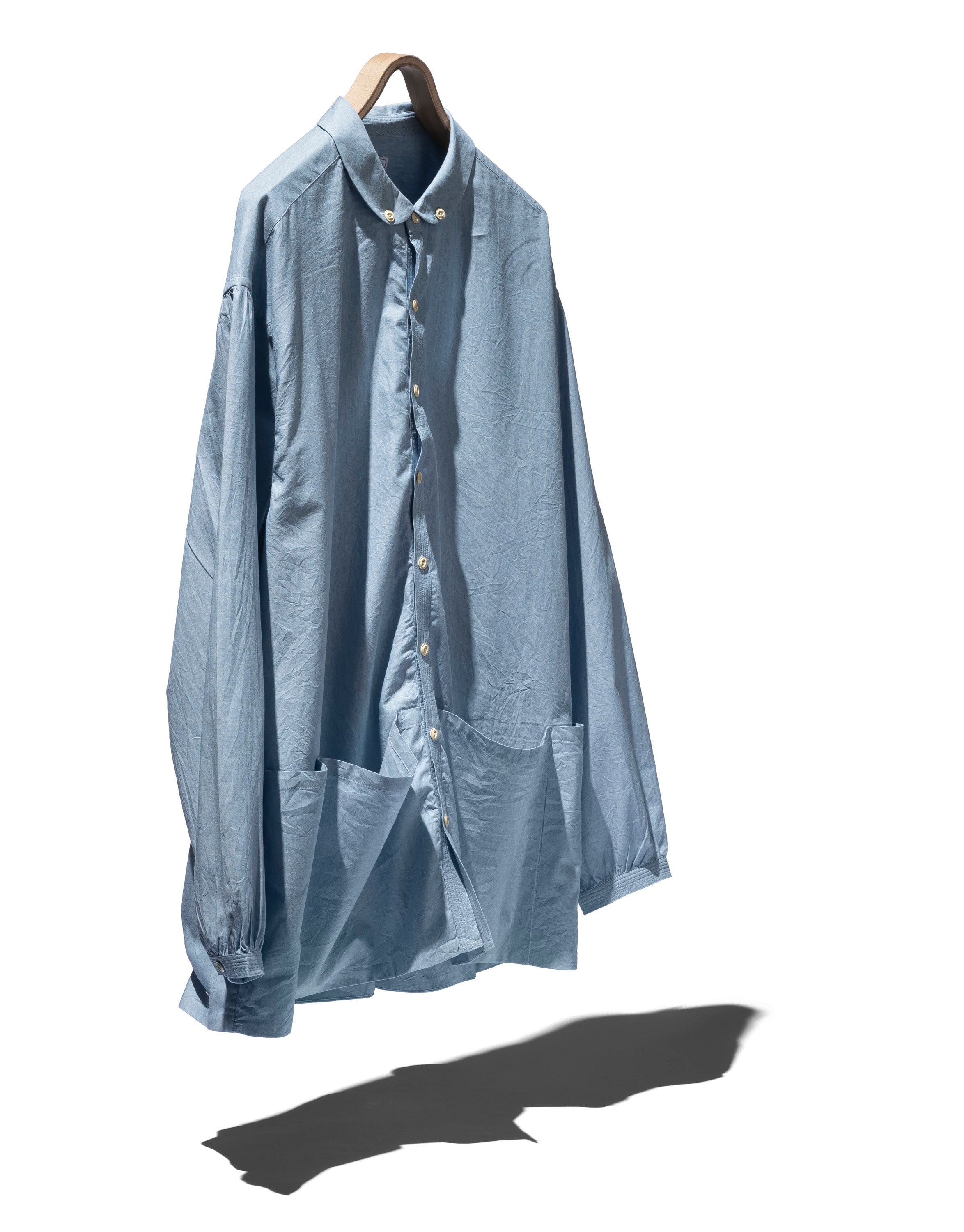 blue Blueさん専用 MULTI-POCKET SAX BLUE SHIRT – WORDS, SOUNDS, COLORS & SHAPES JAPAN