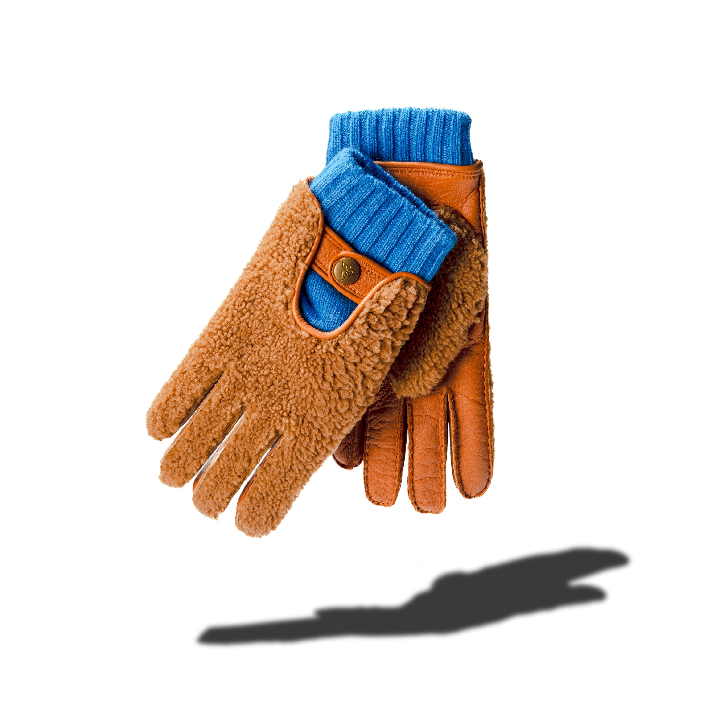 TRI-MATERIAL ITALIAN GLOVES -MEN-