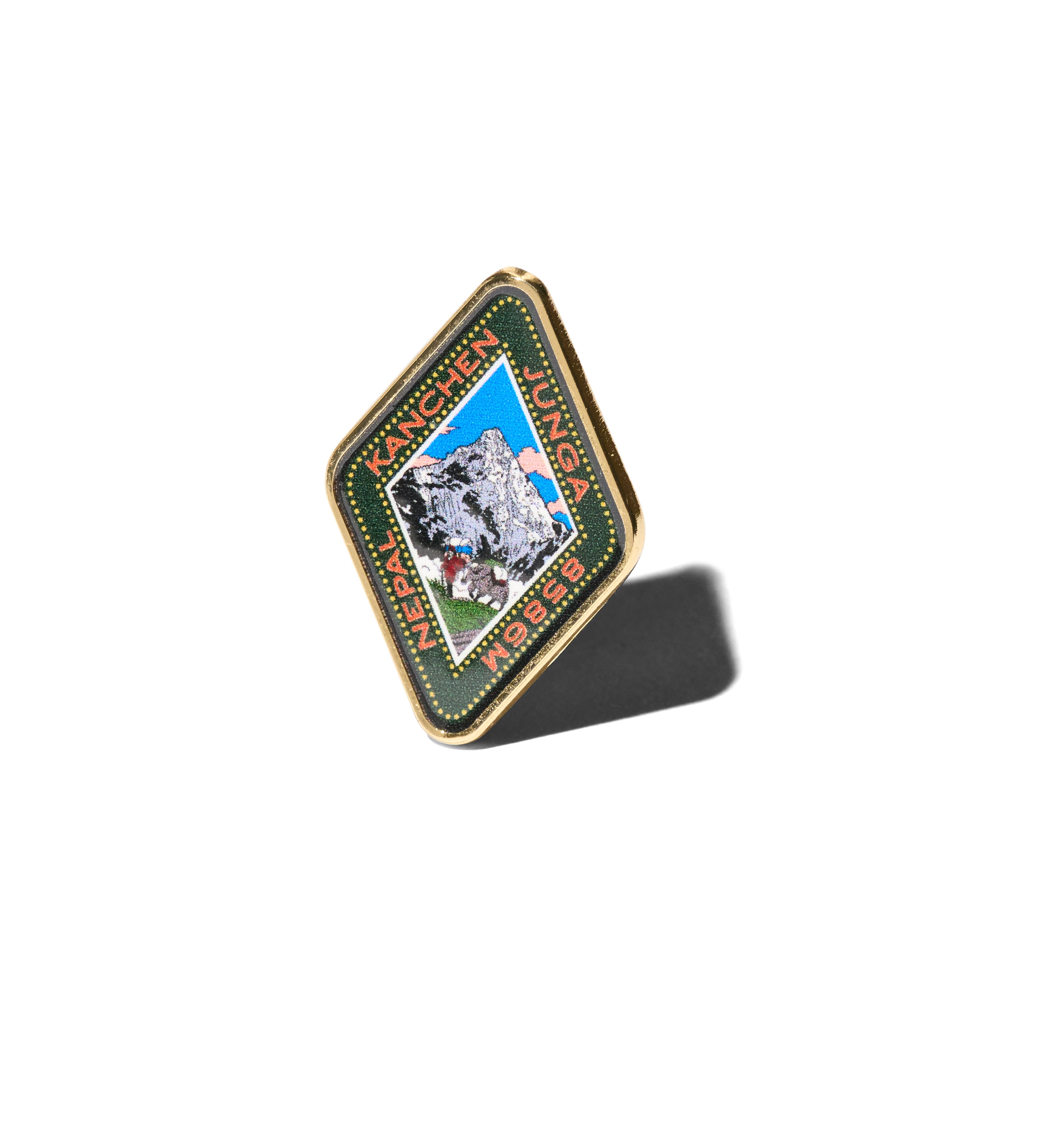 LOSANGE MOUNTAIN PIN: KACHENJUNGA – WORDS, SOUNDS, COLORS & SHAPES
