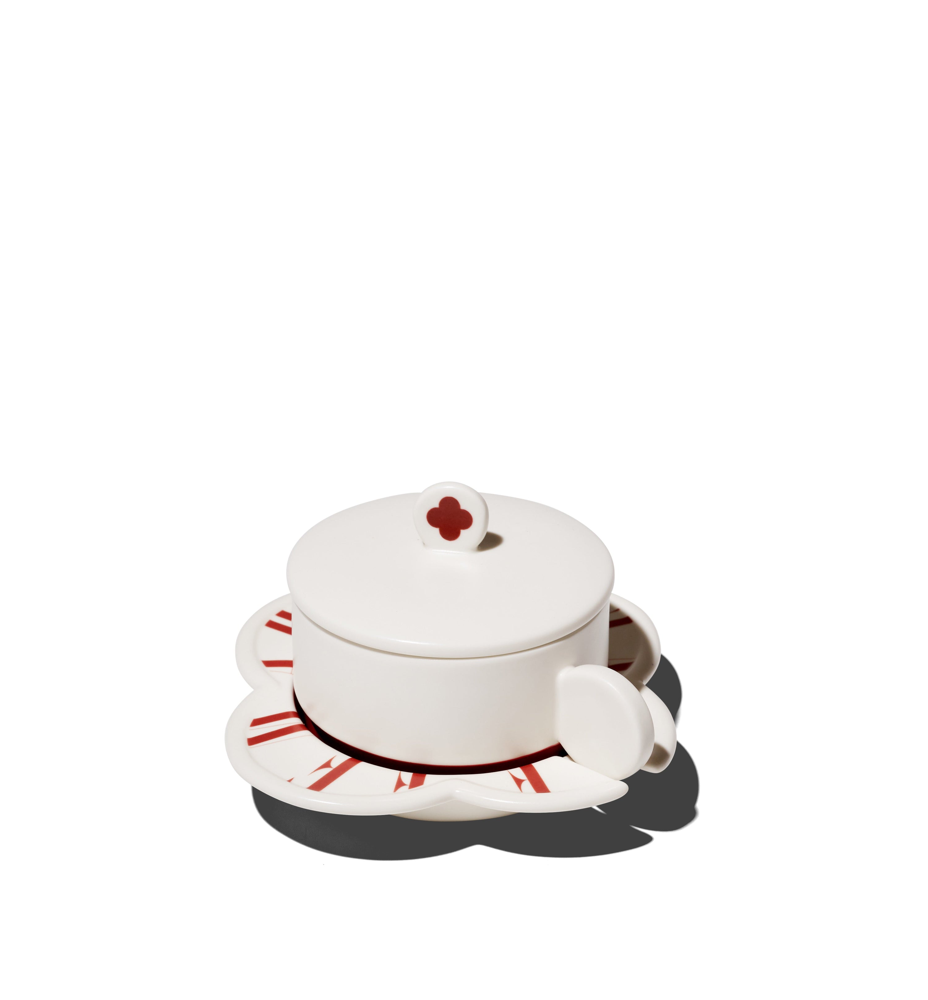 ZACAFFÈ CUP WITH LID & SAUCER (L)