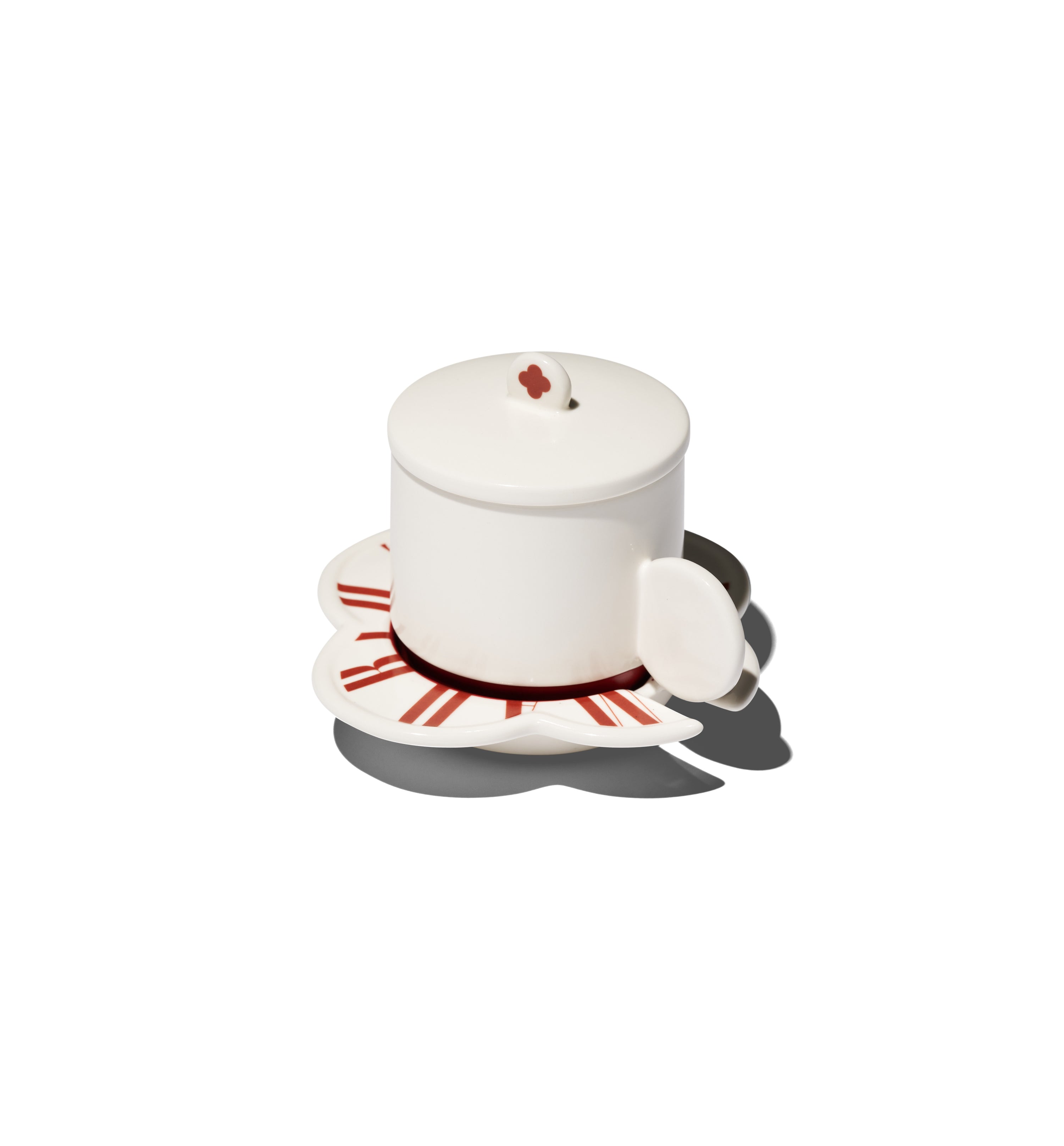 ZACAFFÈ CUP WITH LID & SAUCER (M)